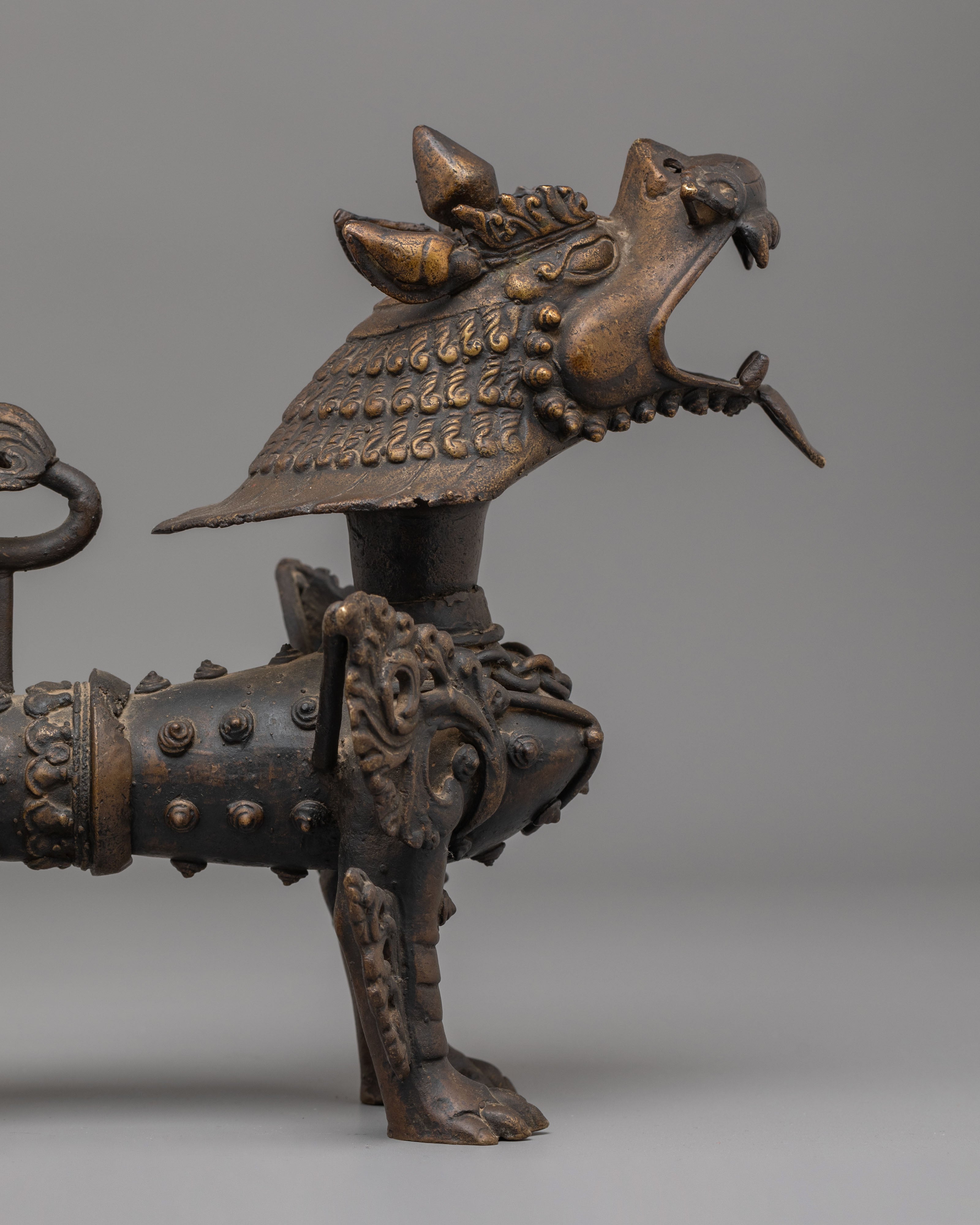 Traditional Tibetan Lion Set | Guardian Lions for Spiritual Decor