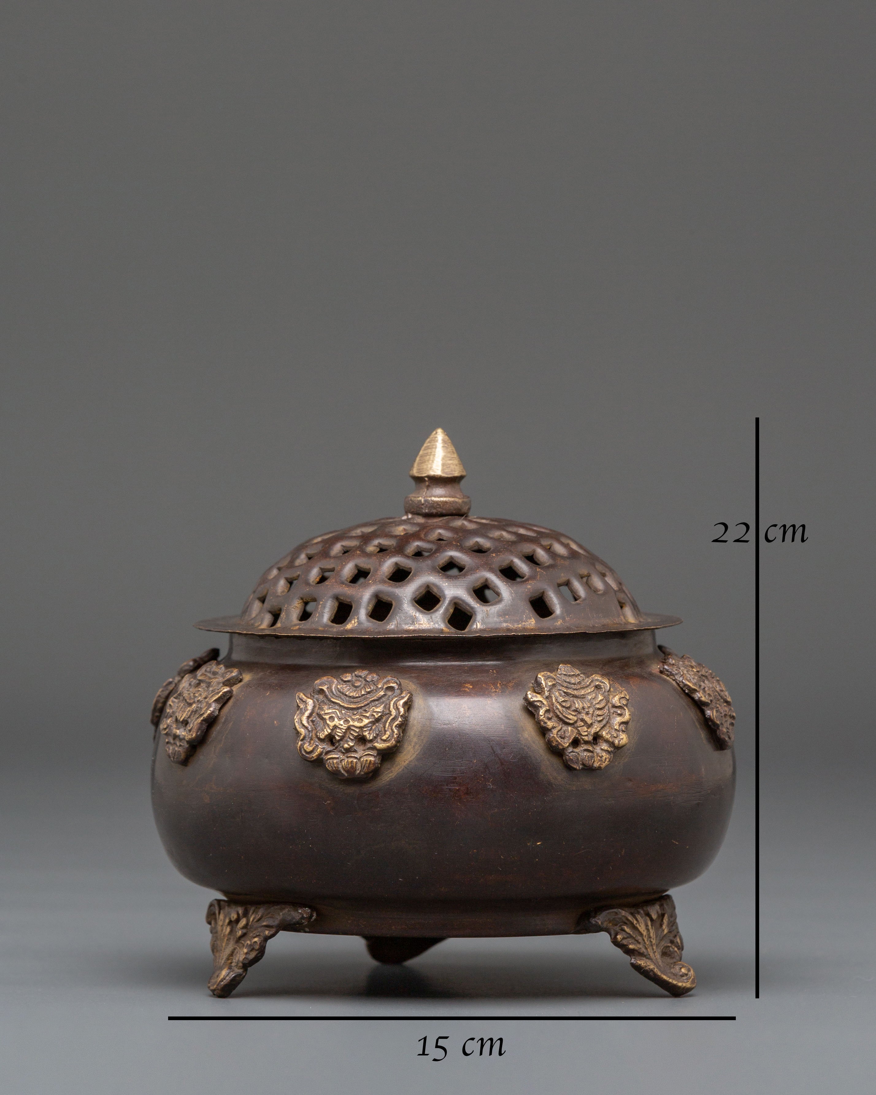 Handcrafted Altar Incense Burner | Spiritual Meditation Altar Decor
