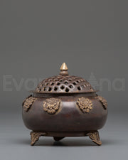 Handcrafted Altar Incense Burner 