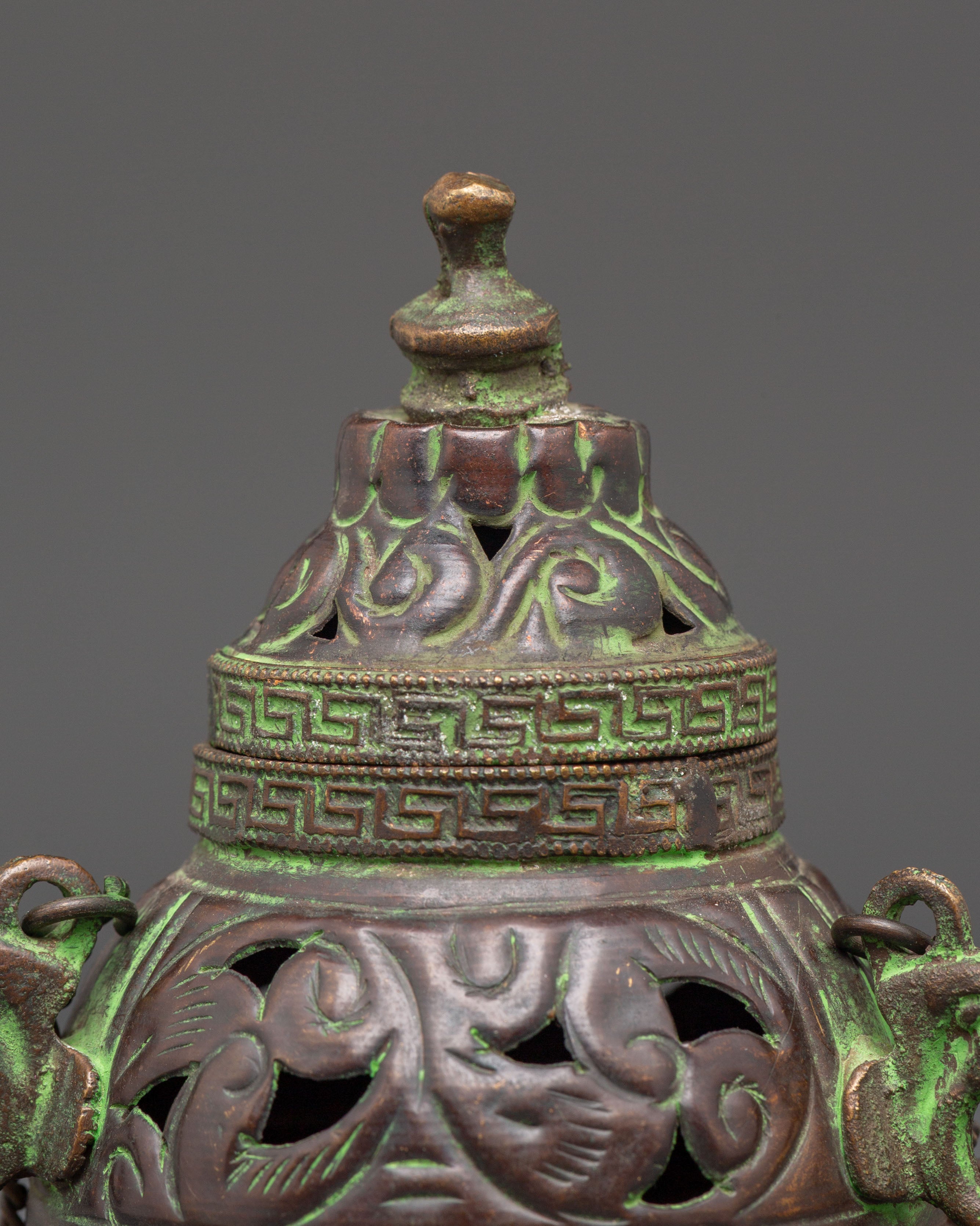 Copper Ritual Incense Burner | Traditional Copper Spiritual Tool