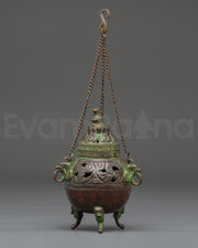 Copper Ritual Incense Burner