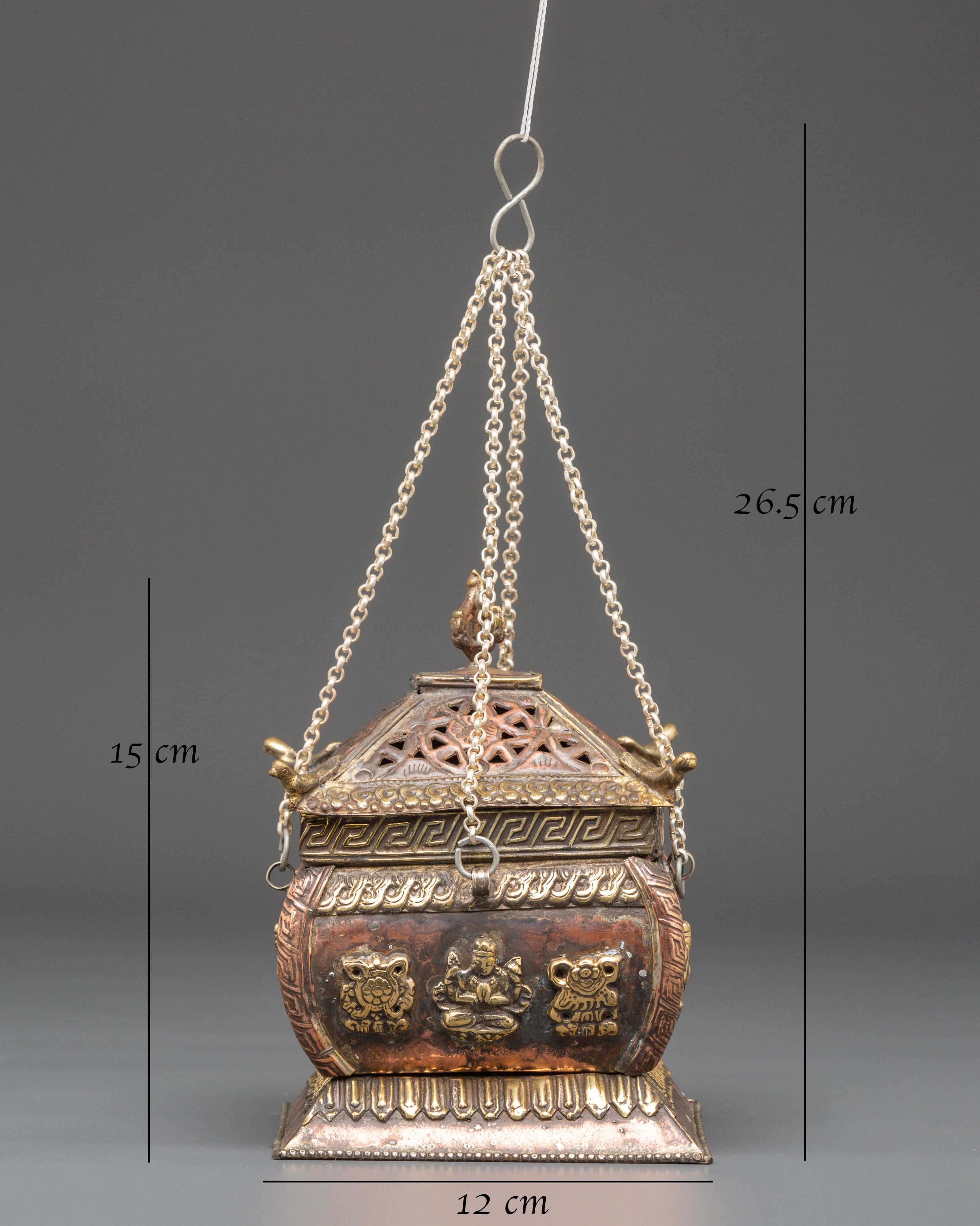 Spiritual Incense Burner for Meditation | Buddhist Hanging Censer