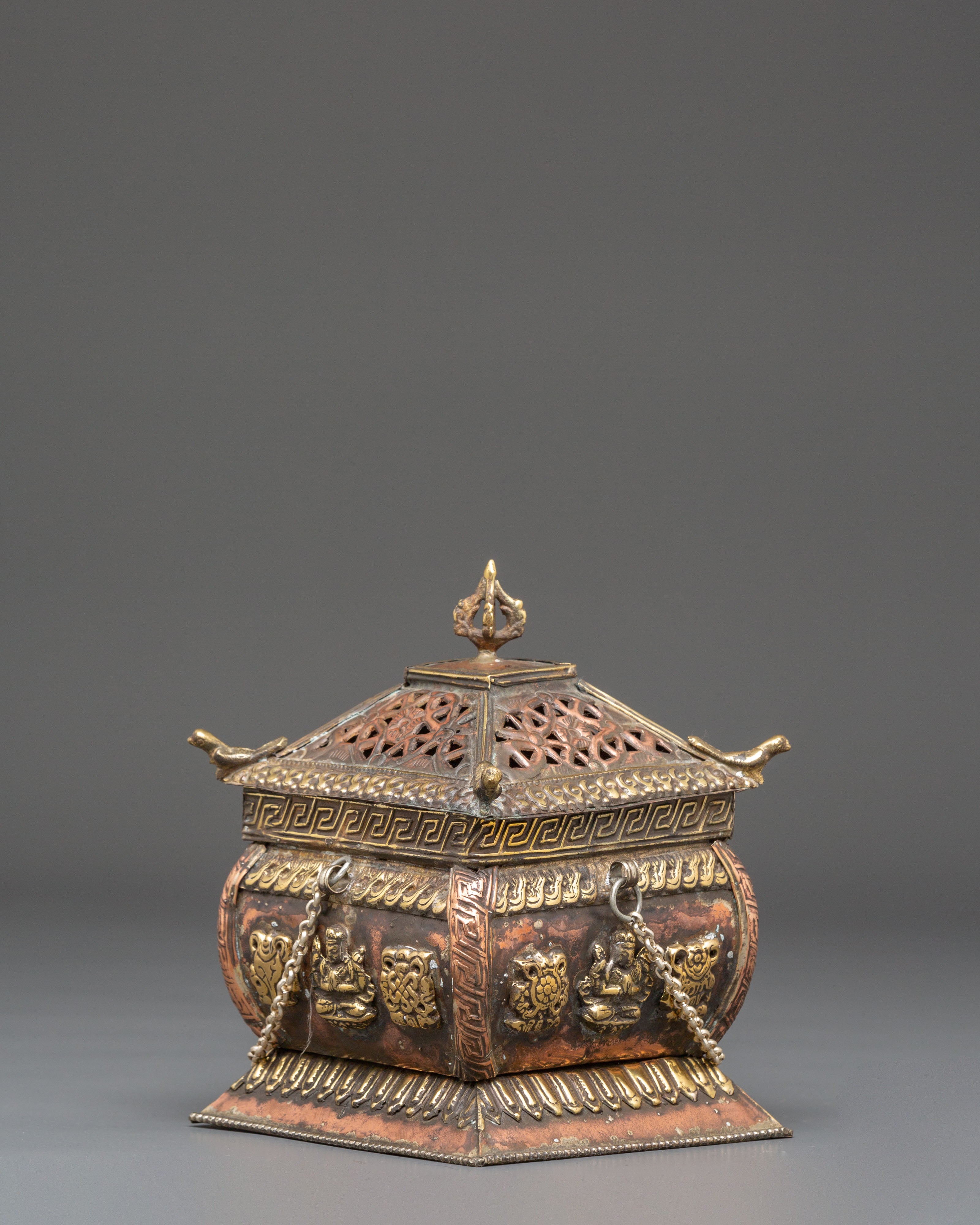 Spiritual Incense Burner for Meditation | Buddhist Hanging Censer