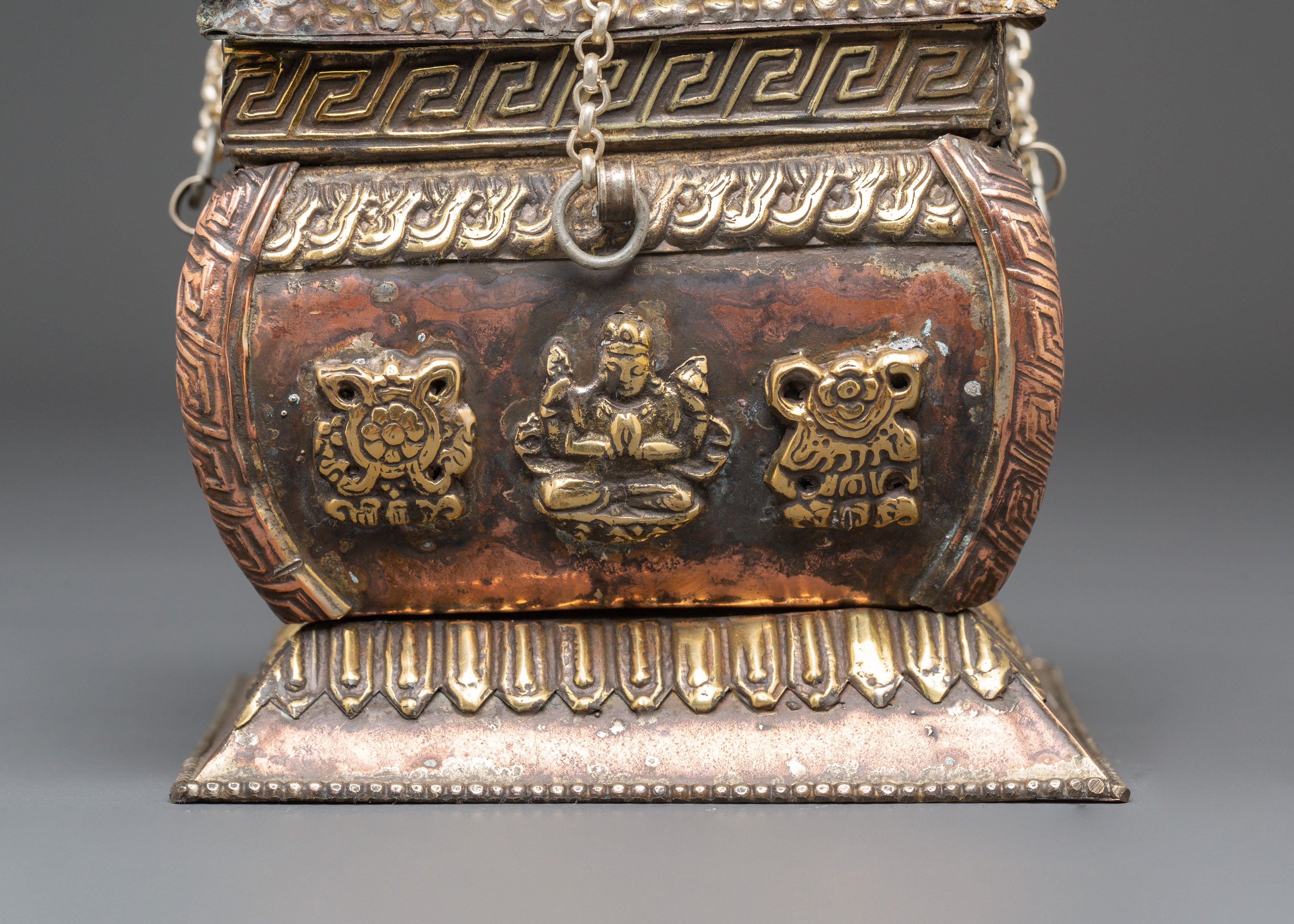Spiritual Incense Burner for Meditation | Buddhist Hanging Censer