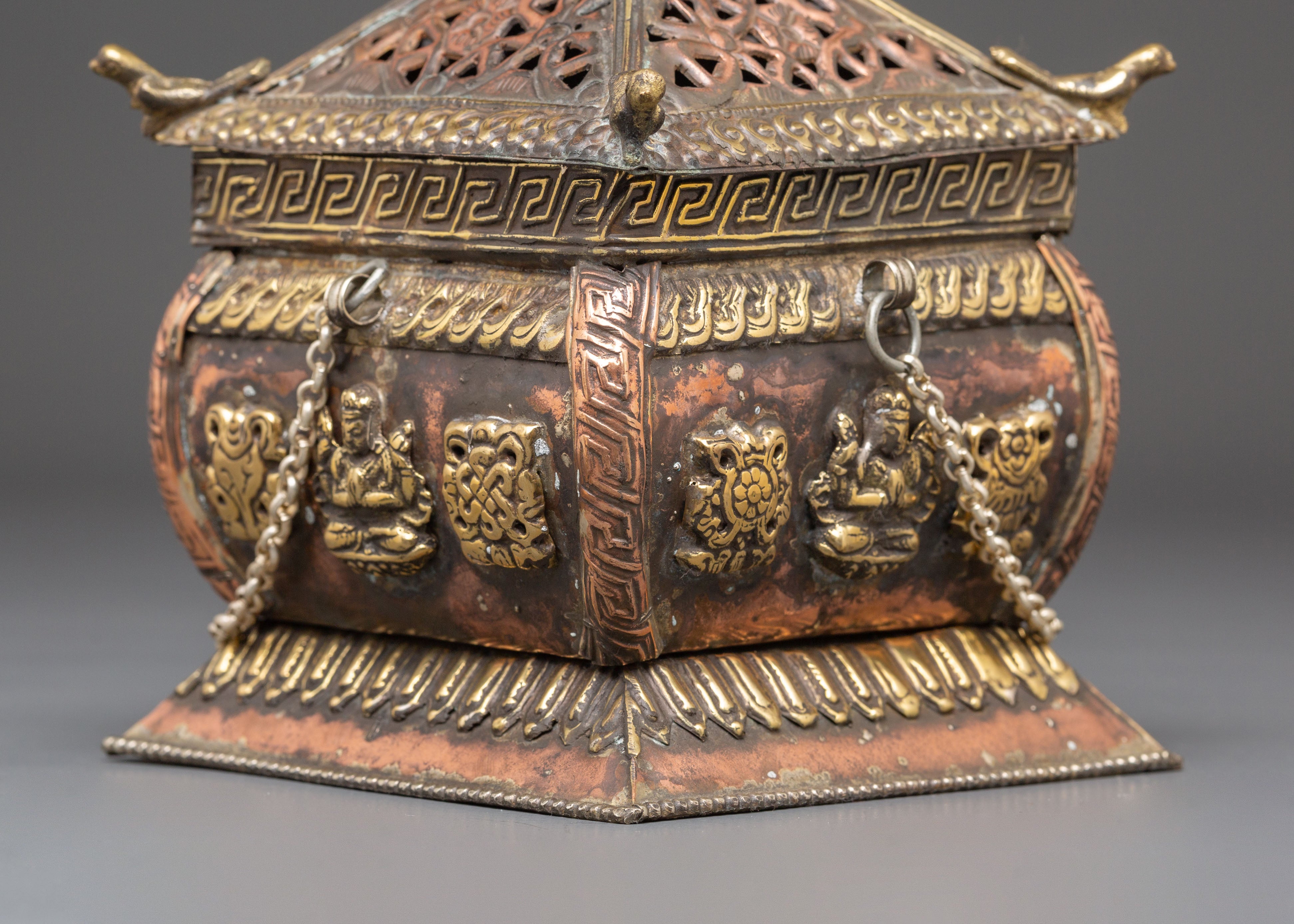 Spiritual Incense Burner for Meditation | Buddhist Hanging Censer