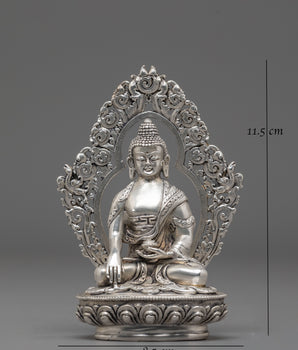 Handmade Enlightened One Shakyamuni Buddha Statue | Buddhist Meditation Decor