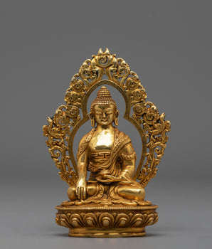 Buddha Shakyamuni Handmade Statue