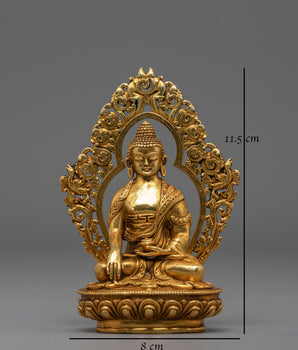 Buddha Shakyamuni Handmade Statue | Spiritual Art Sculpture for Home Decor