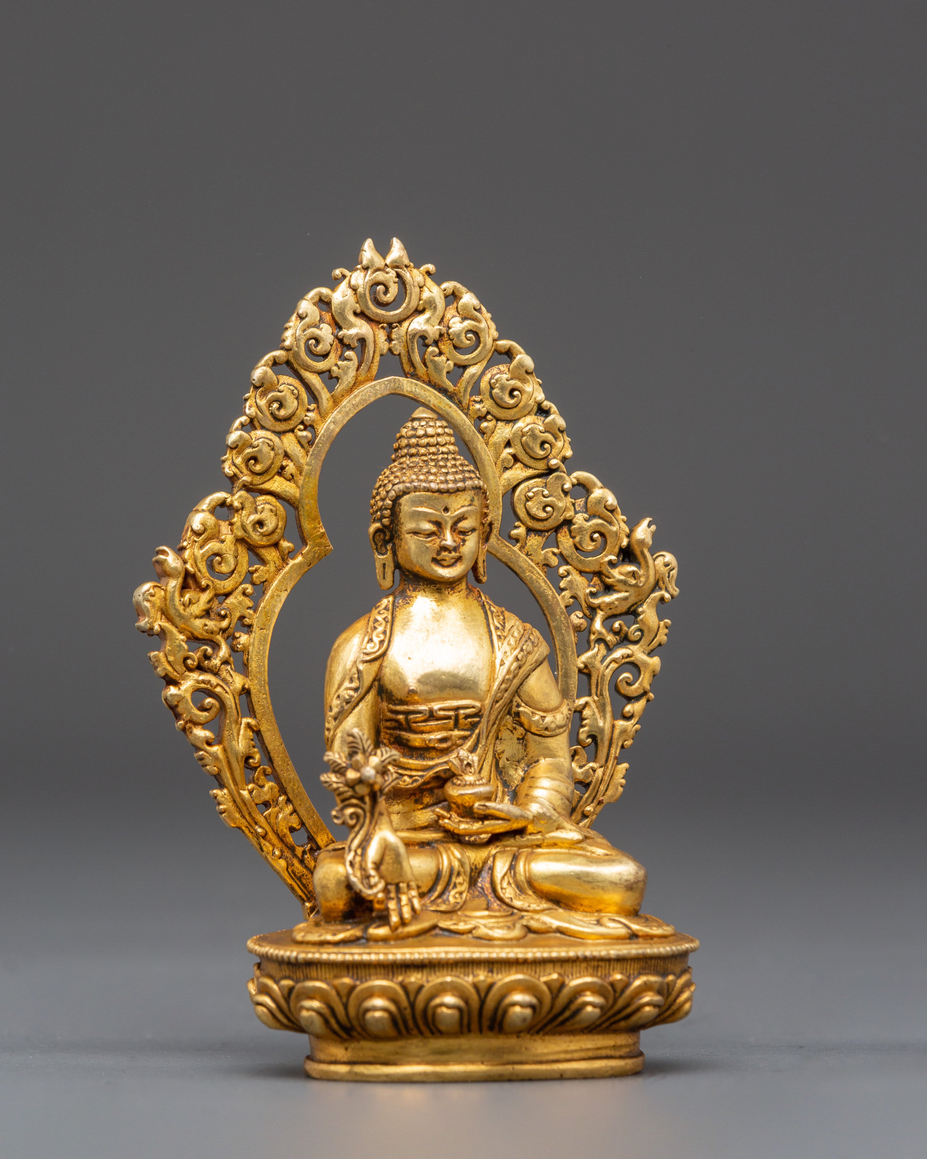 Supreme Healing Buddha Statue | Spiritual Golden Buddha for Peace, Wellness & Meditation