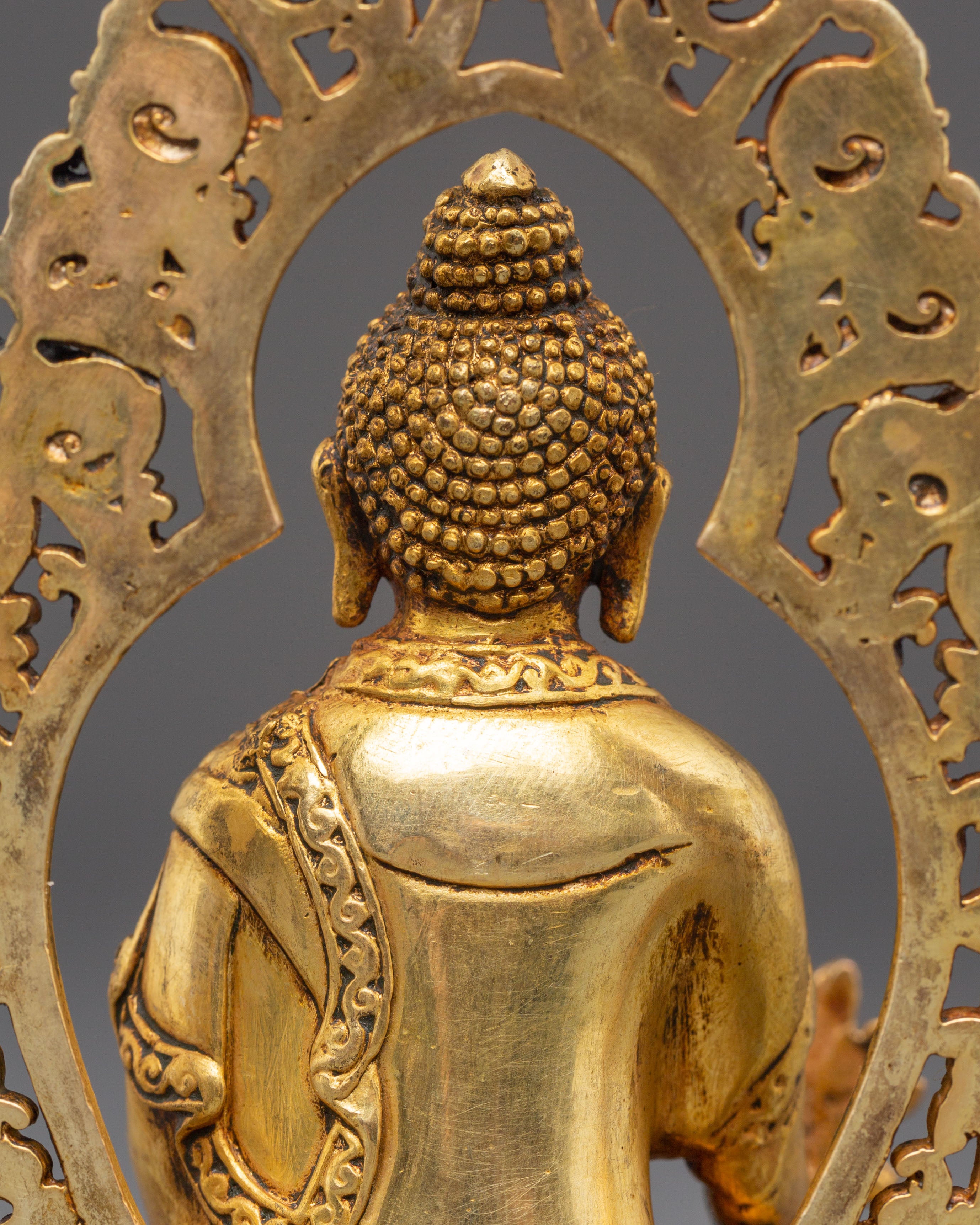 Supreme Healing Buddha Statue | Spiritual Golden Buddha for Peace, Wellness & Meditation