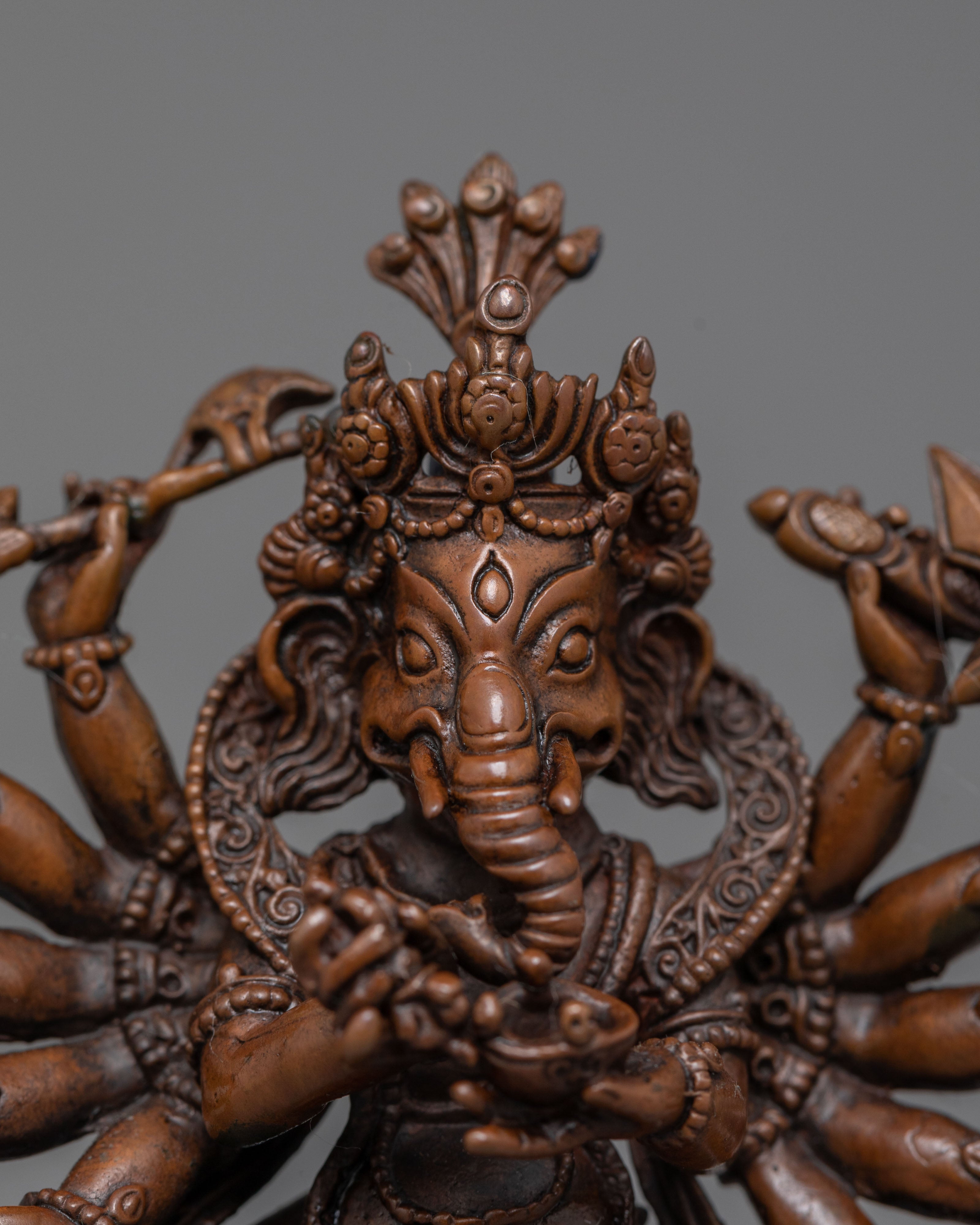 Wisdom Icon Ganesha Handmade Statue | Symbol of Knowledge and Prosperity