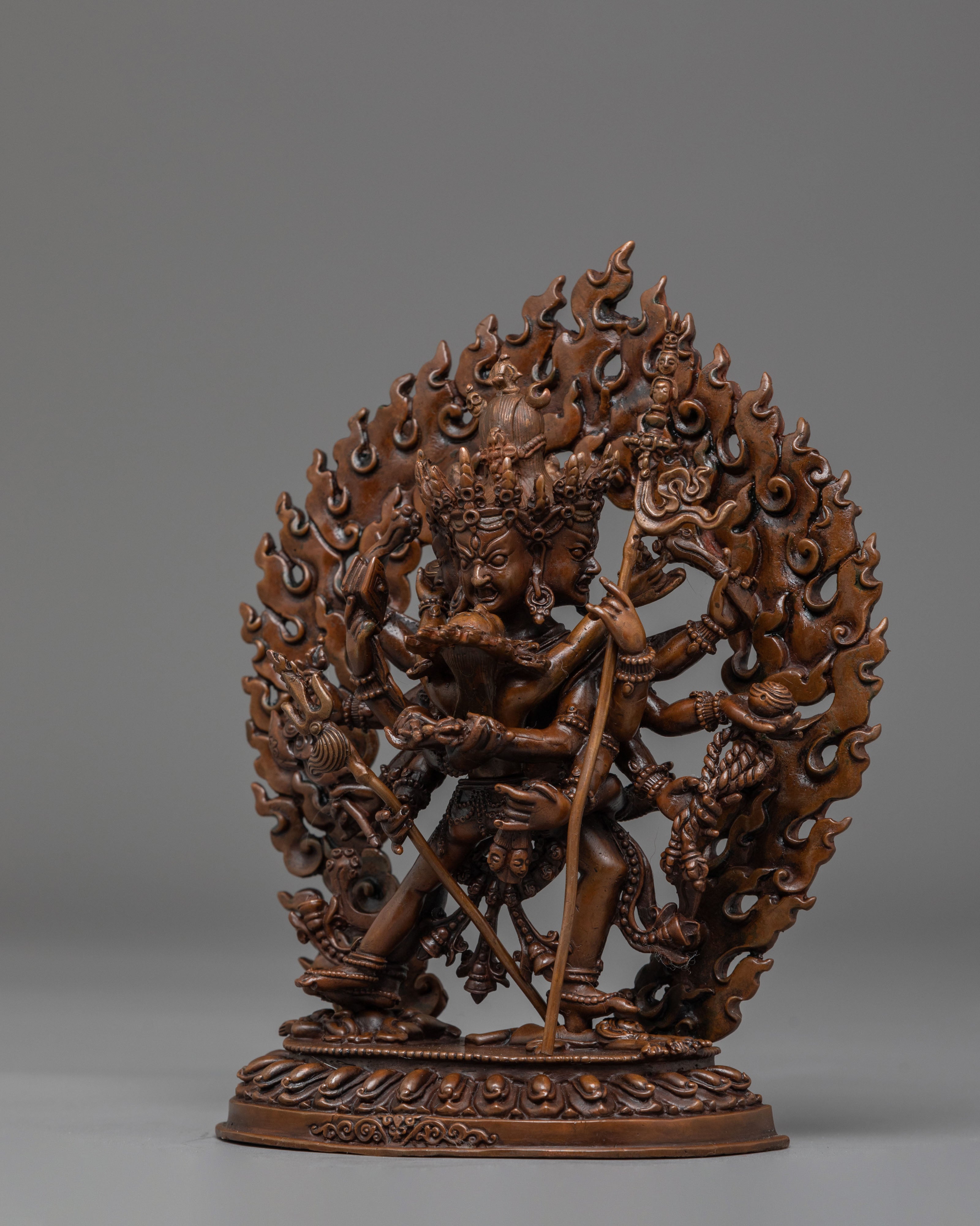Tantric Deity Chakrasambhara Statue | Symbol of Wisdom
