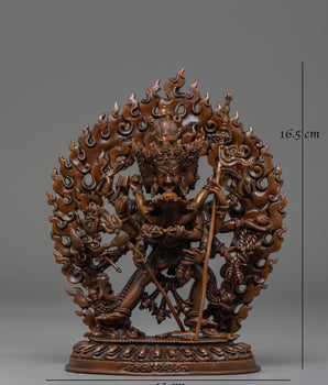 Tantric Deity Chakrasambhara Statue | Symbol of Wisdom