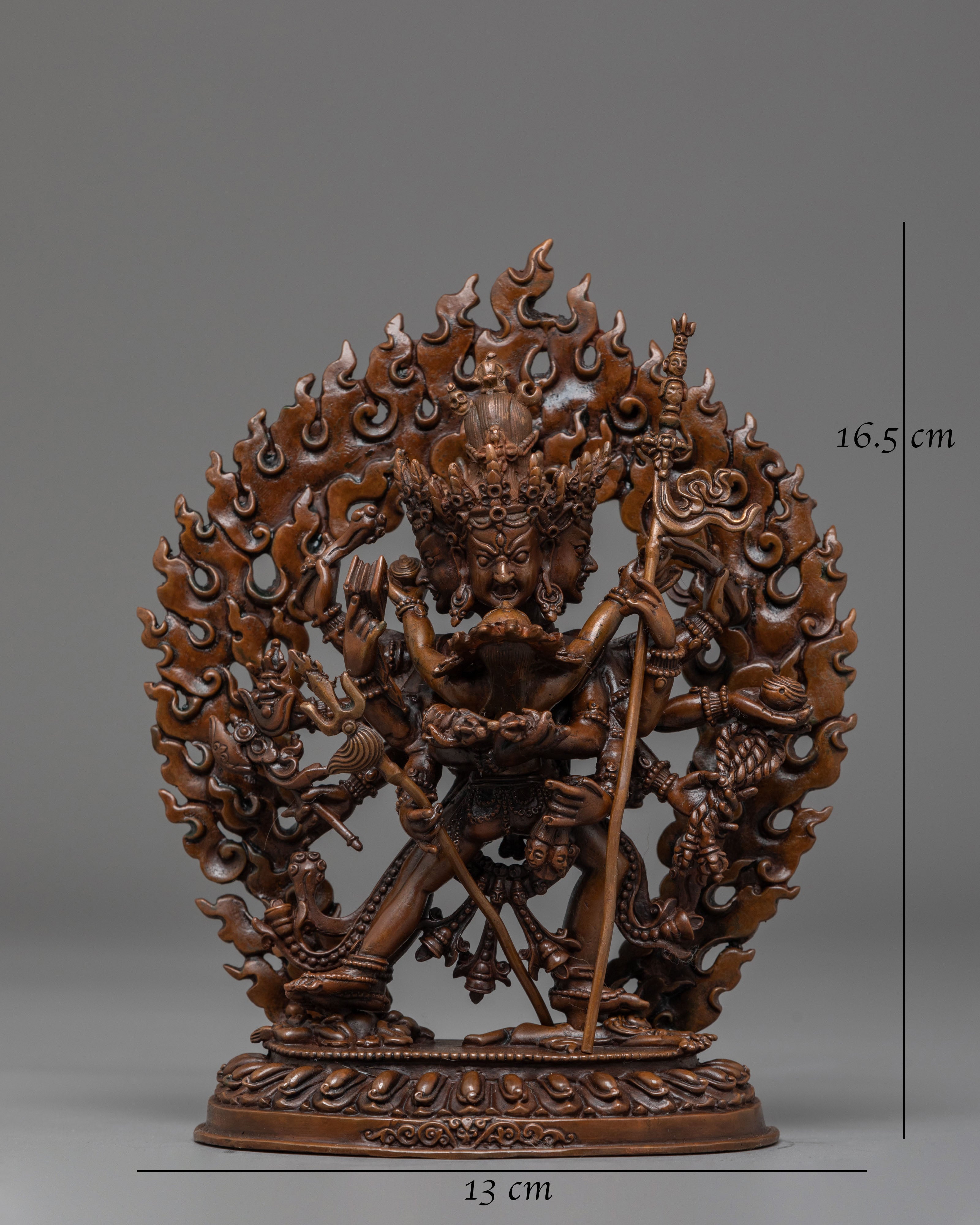 Tantric Deity Chakrasambhara Statue | Symbol of Wisdom