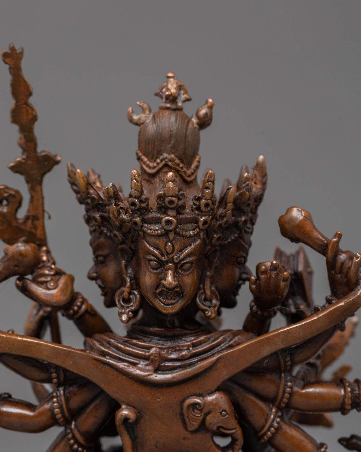 Tantric Deity Chakrasambhara Statue | Symbol of Wisdom