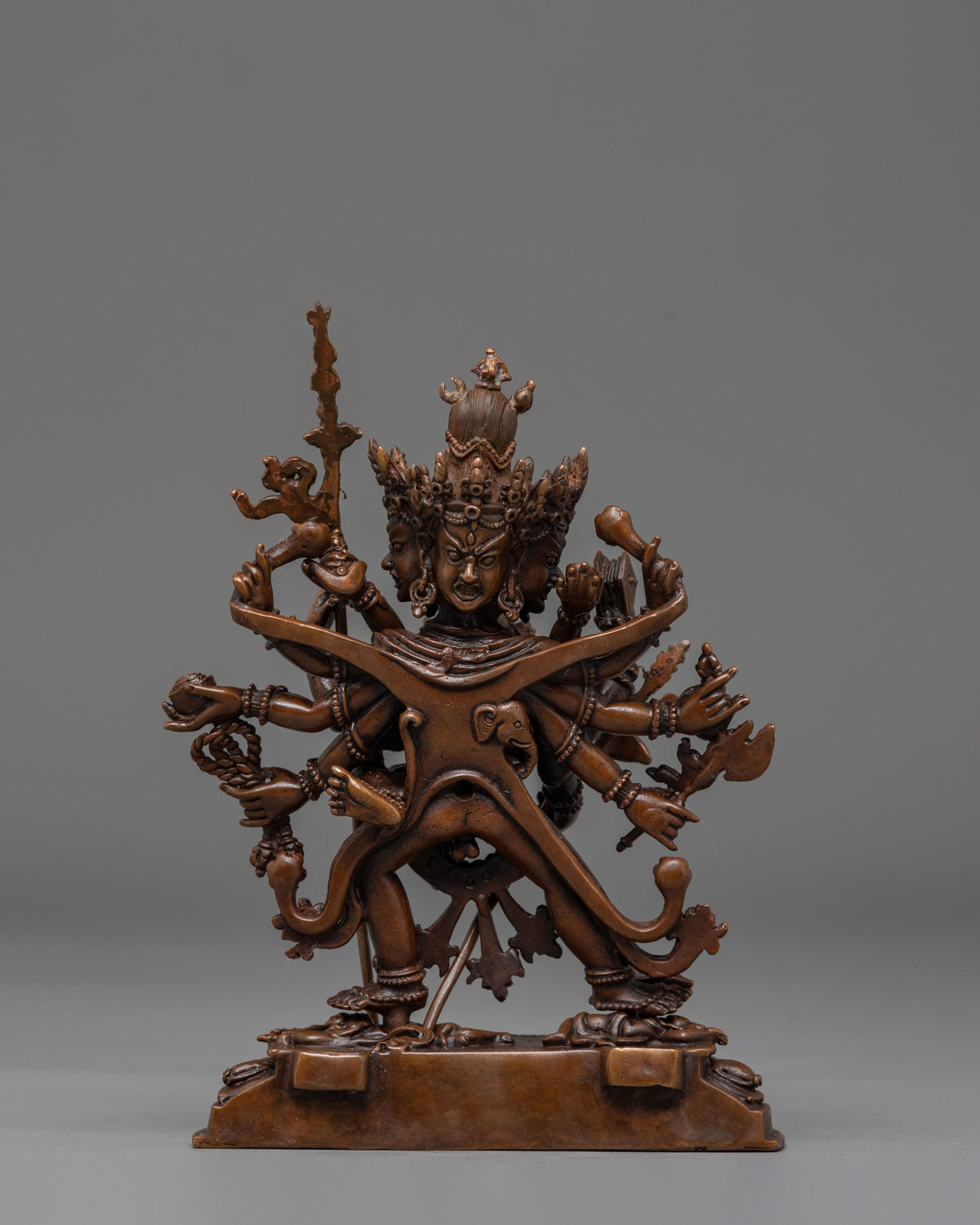 Tantric Deity Chakrasambhara Statue | Symbol of Wisdom