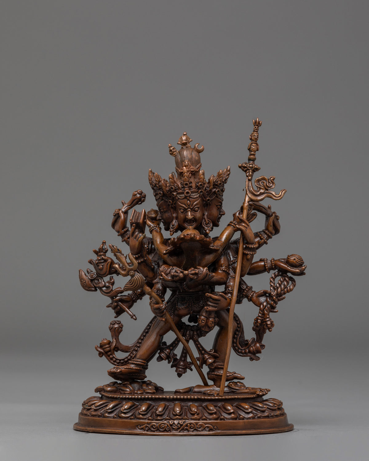 Tantric Deity Chakrasambhara Statue | Symbol of Wisdom