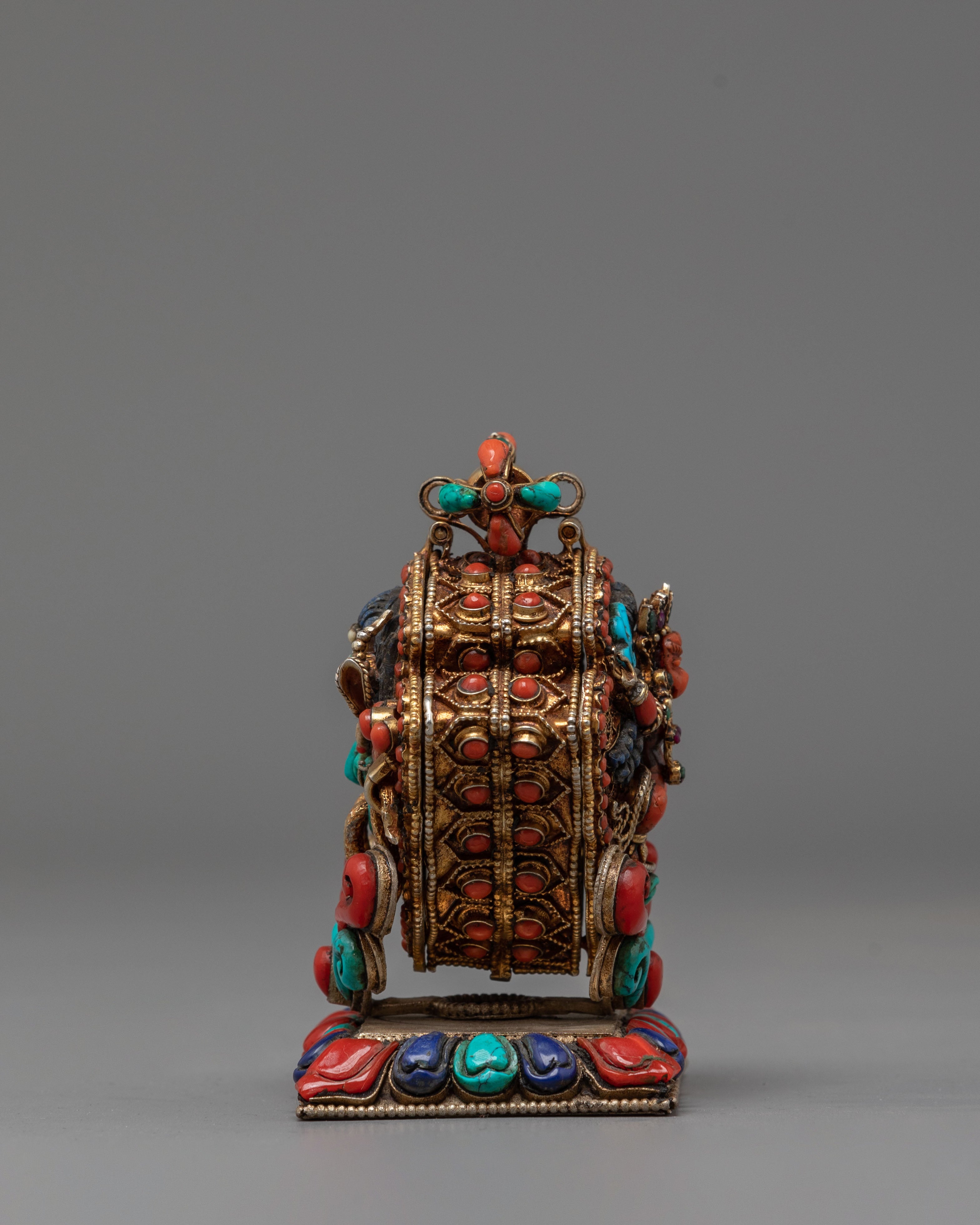 Divine Bird Garuda Ghau Box | Tibetan Buddhist Protective Amulet