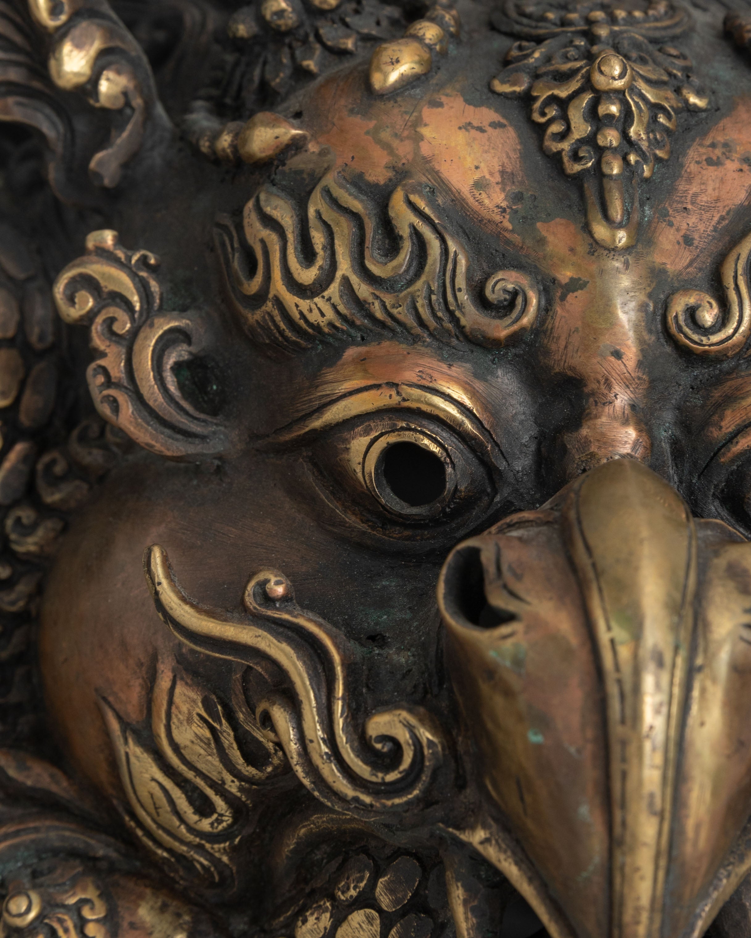 Garuda Handcrafted Mask Wall Hanging | Symbol of Protection and Power