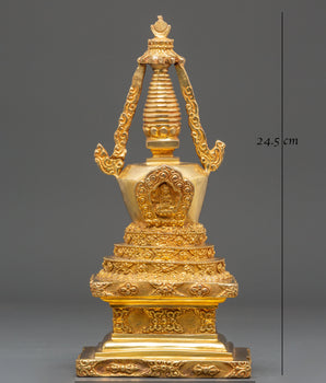 Buddhist Shrine Stupa for Meditation | Sacred Symbol of Peace and Wisdom