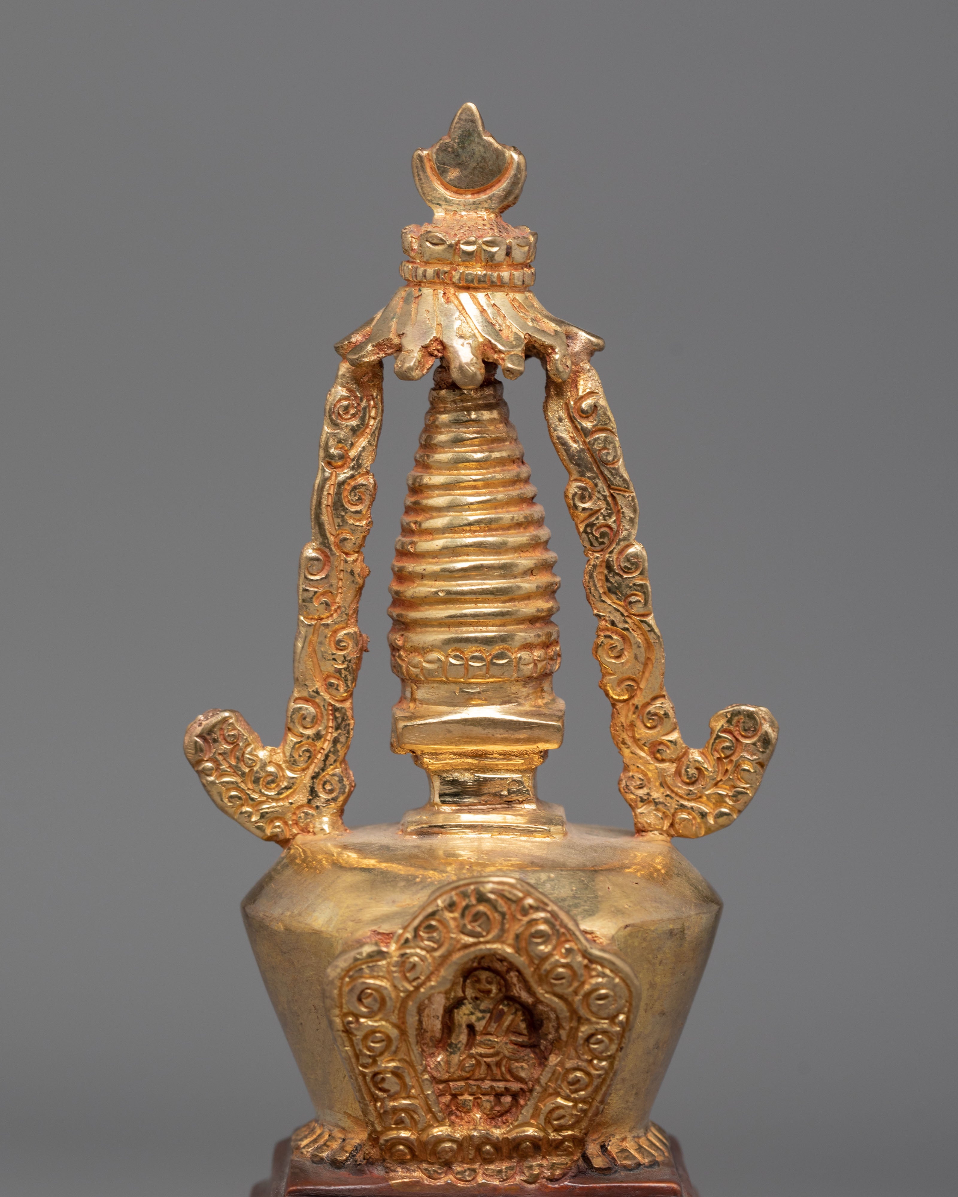 Handcrafted Himalayan Stupa Monument | Buddhist Sacred Reliquary