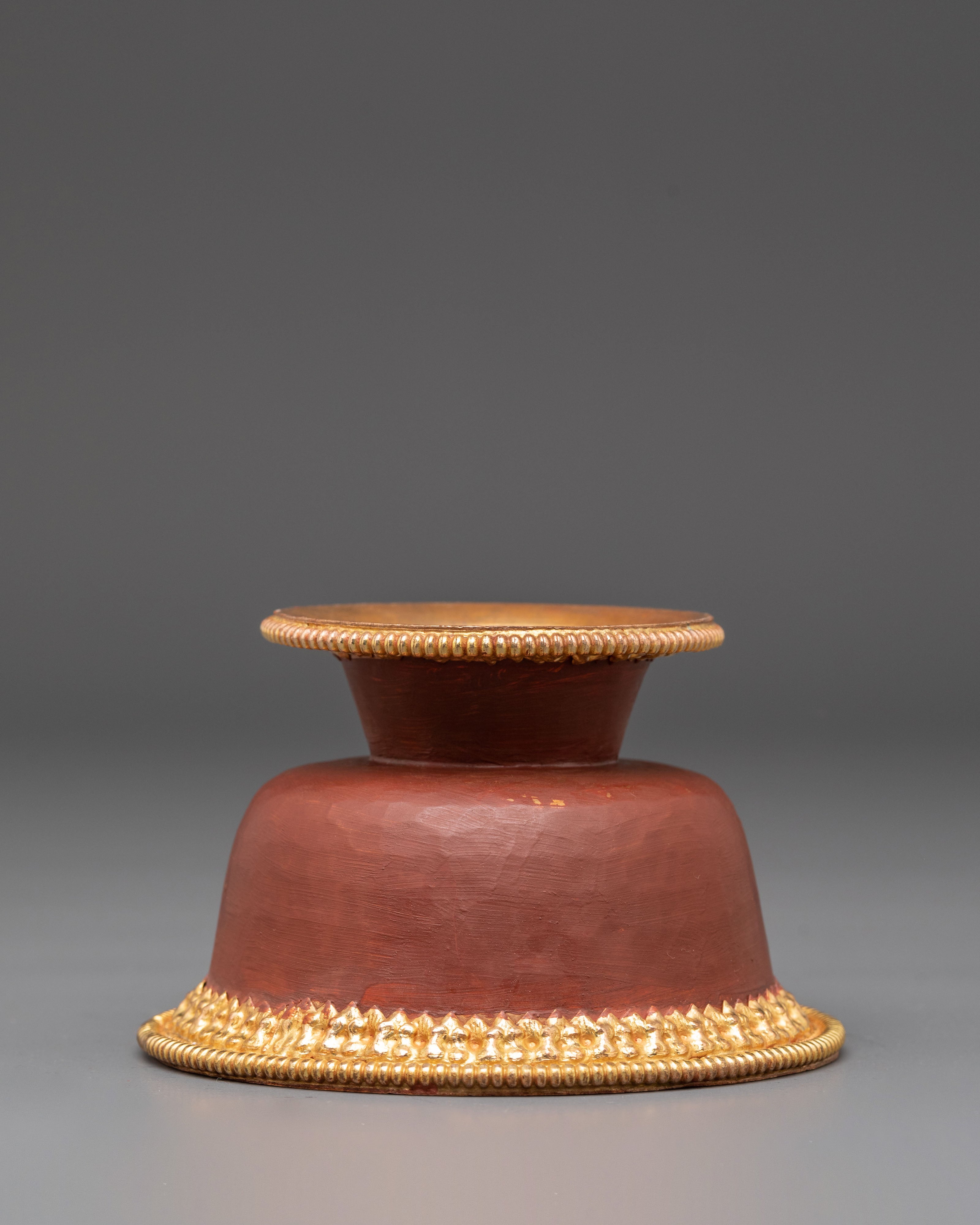 Handcrafted Tibetan Offering Bowl Set | Symbol of Purity and Devotion