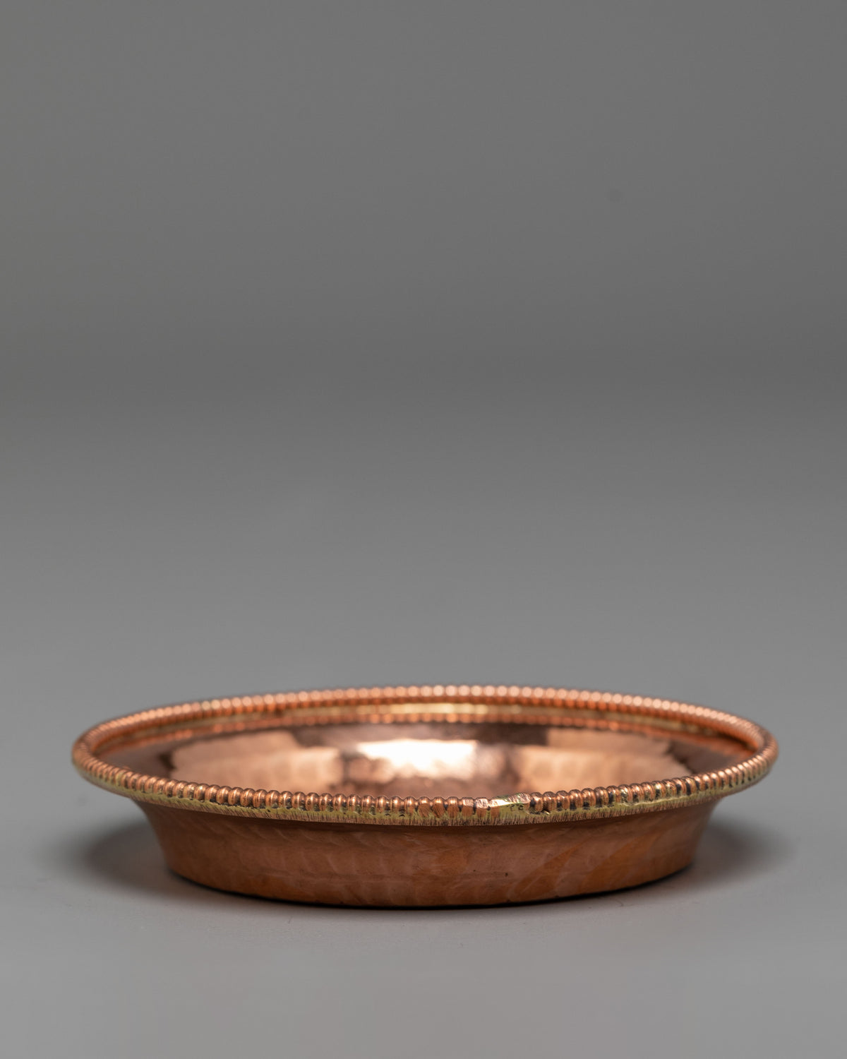 Copper Buddhist Water Offering Set | Traditional Tibetan Ritual Offering Vessel