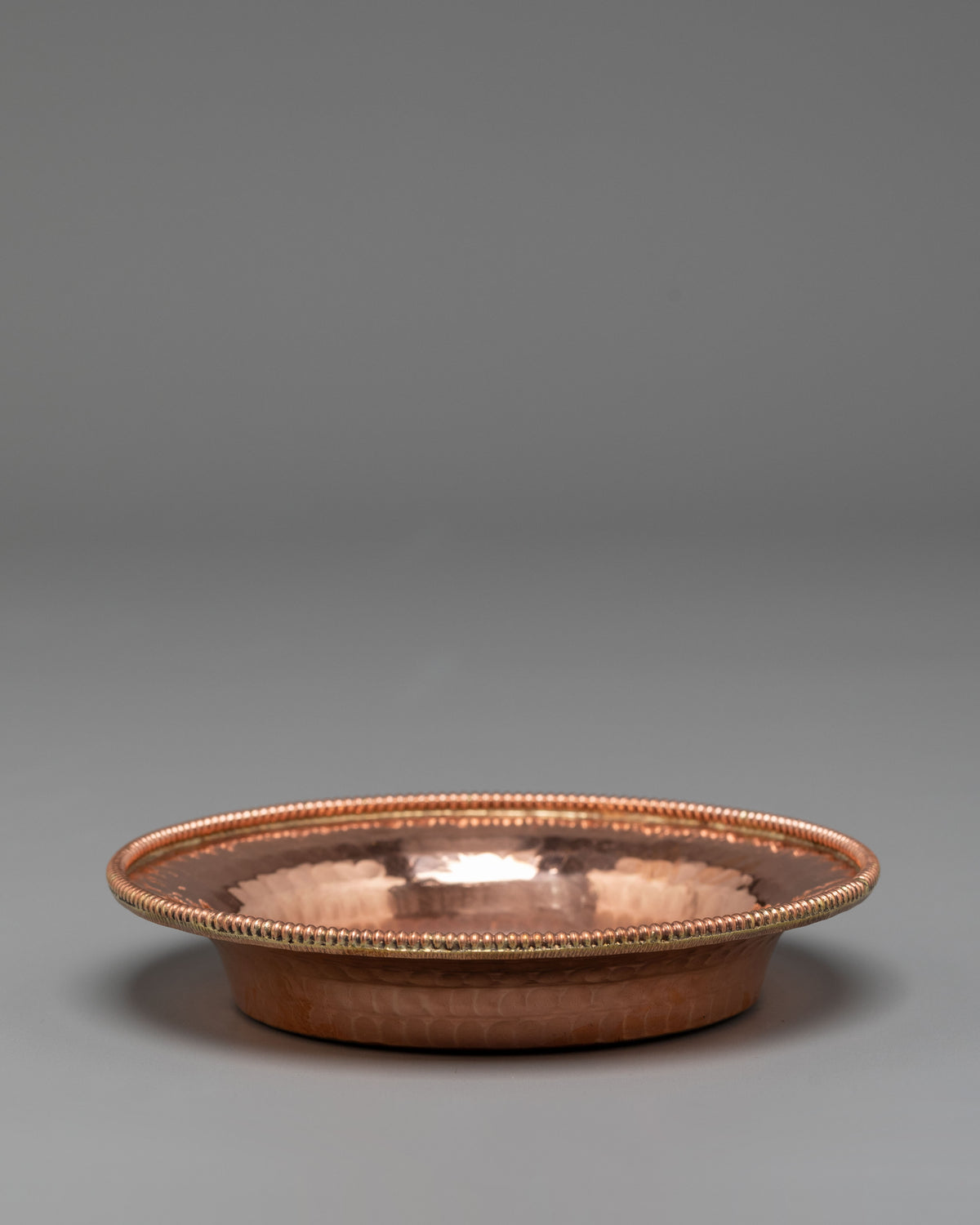 Copper Buddhist Water Offering Set | Traditional Tibetan Ritual Offering Vessel
