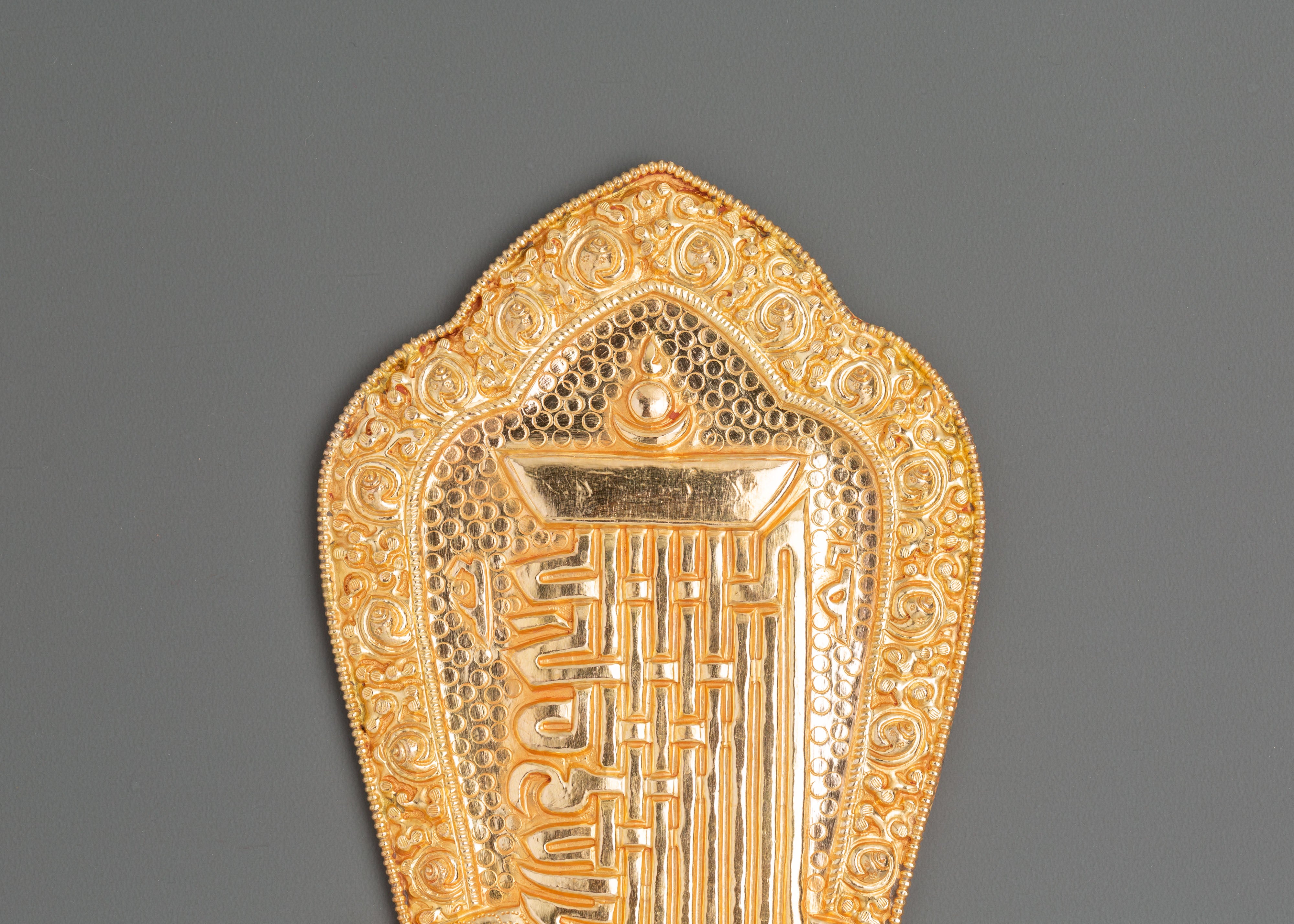 Golden Kala Chakra Wall Hanging | Symbol of Time