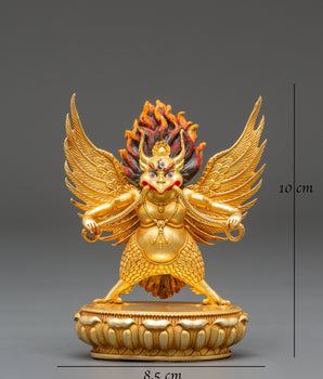 Tibetan Garuda Sculpture | Protector Deity
