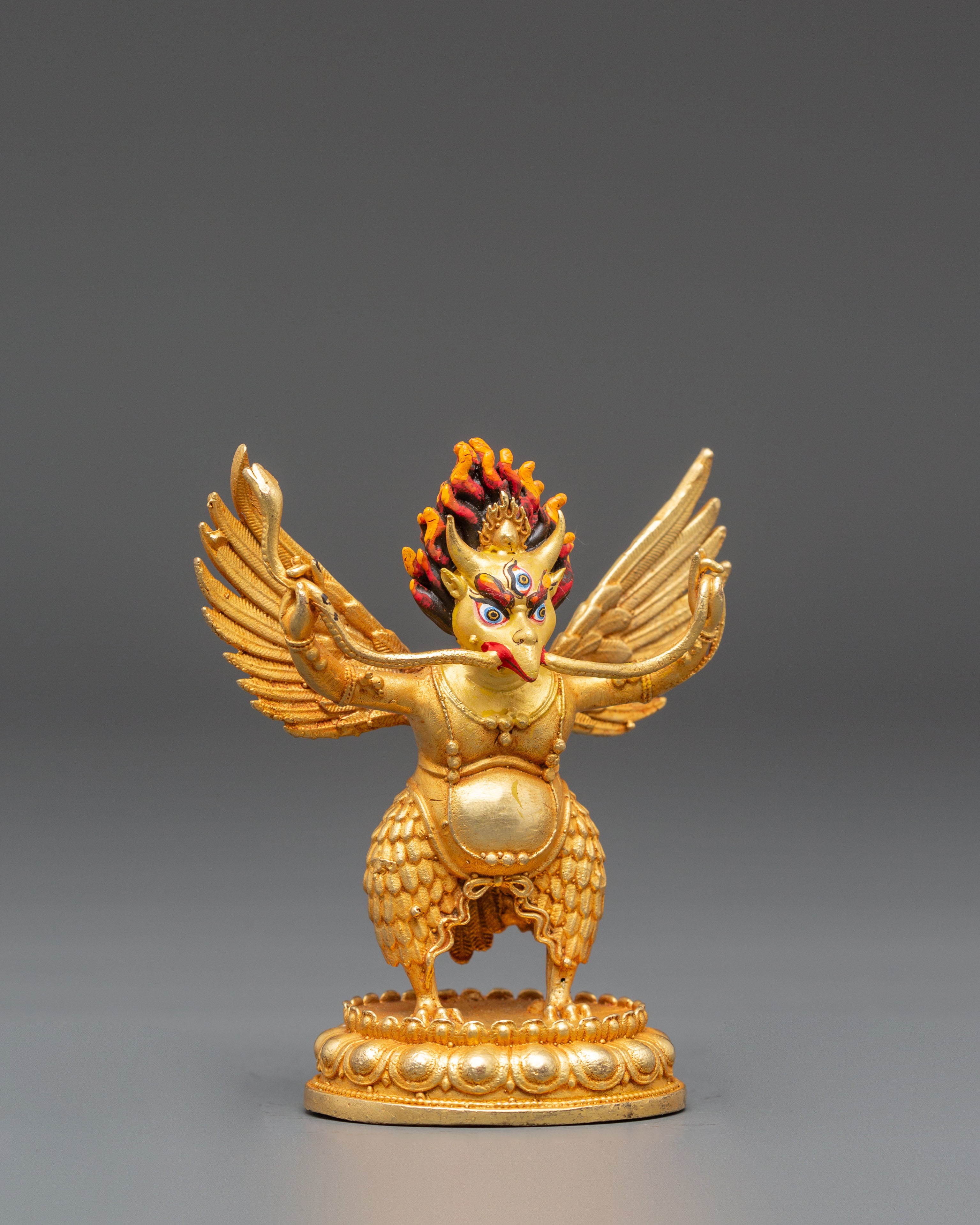 Buddhist Garuda Sculpture | Divine Protector Against Negativity and Evil Forces
