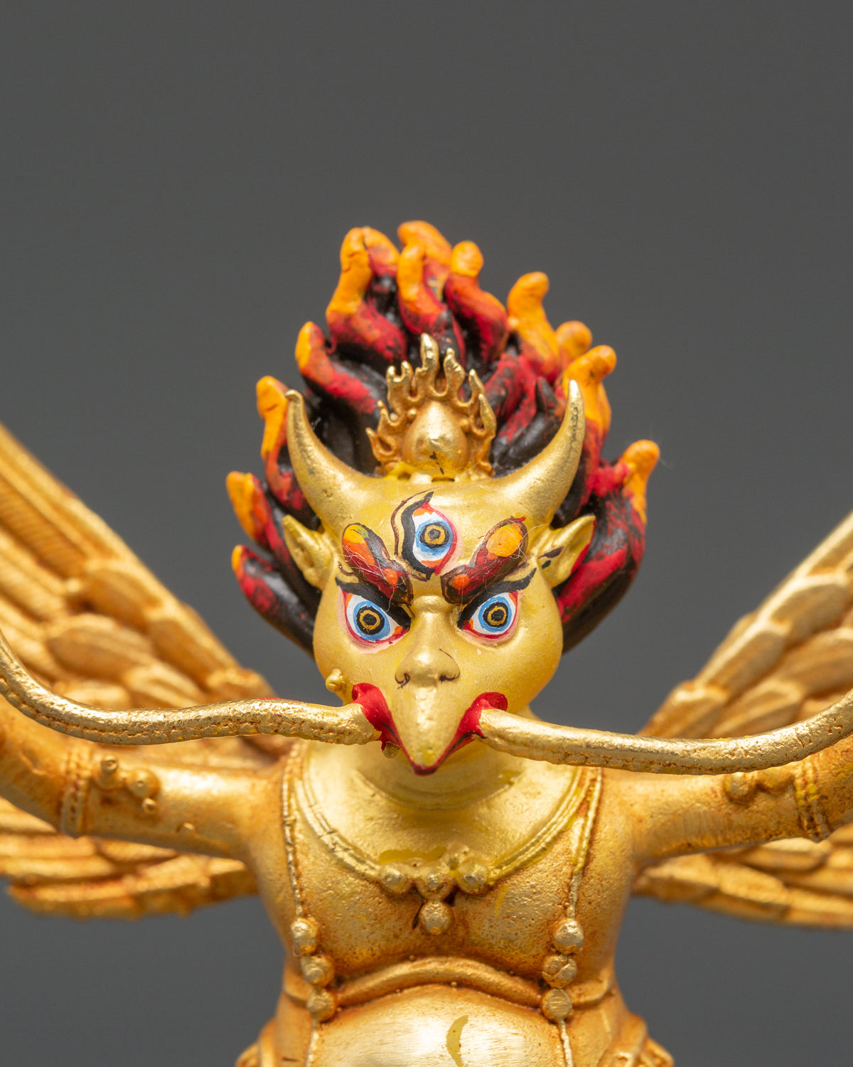 Buddhist Garuda Sculpture | Divine Protector Against Negativity and Evil Forces