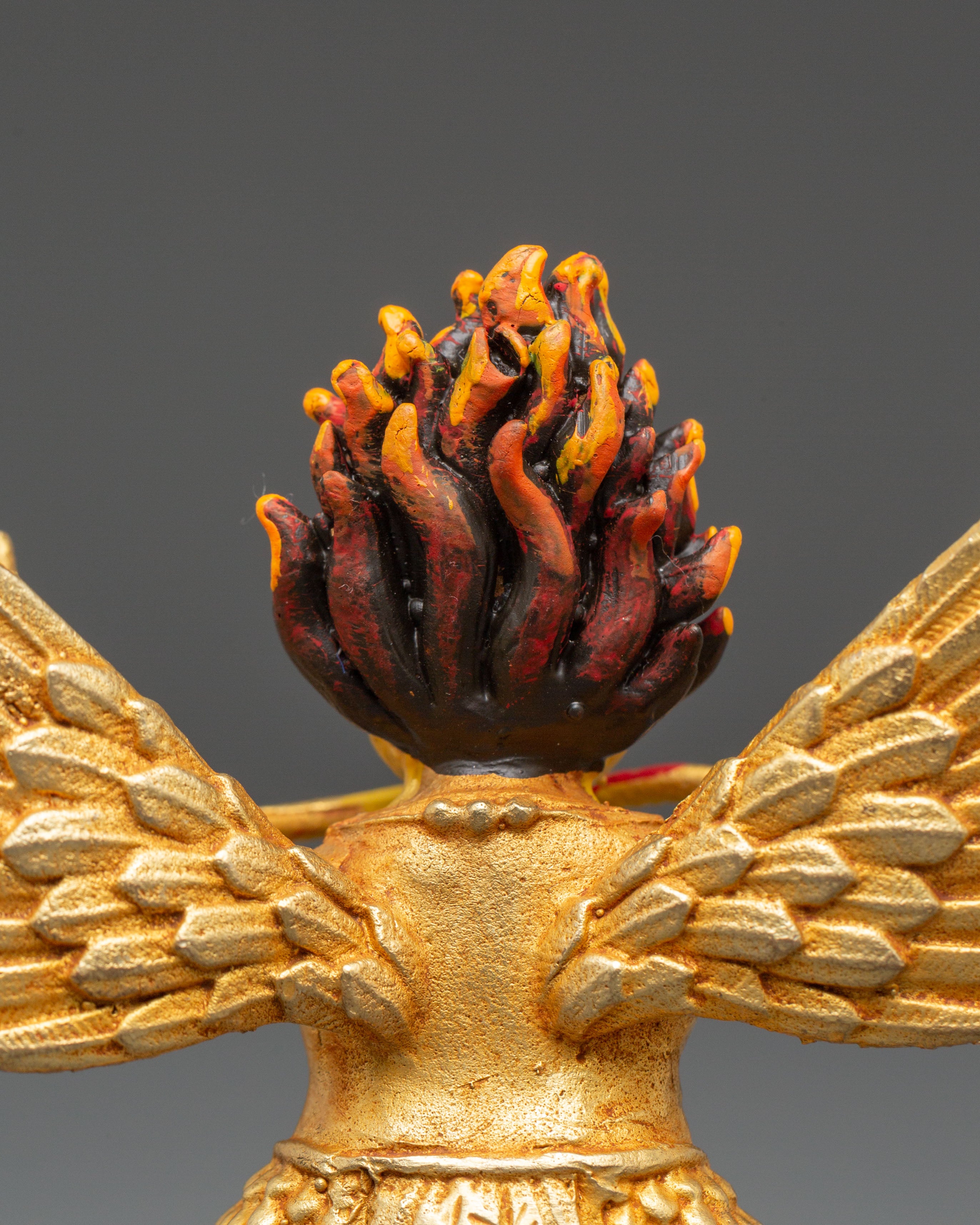 Buddhist Garuda Sculpture | Divine Protector Against Negativity and Evil Forces