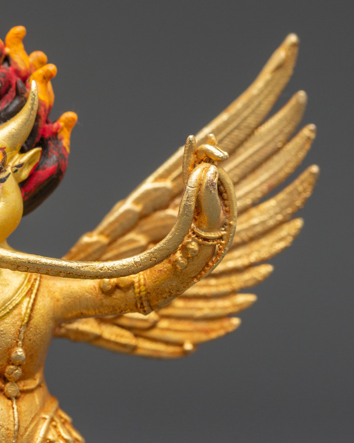 Buddhist Garuda Sculpture | Divine Protector Against Negativity and Evil Forces