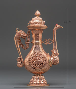 Handmade Copper Bhumba | Tibetan Buddhist Ritual Vase