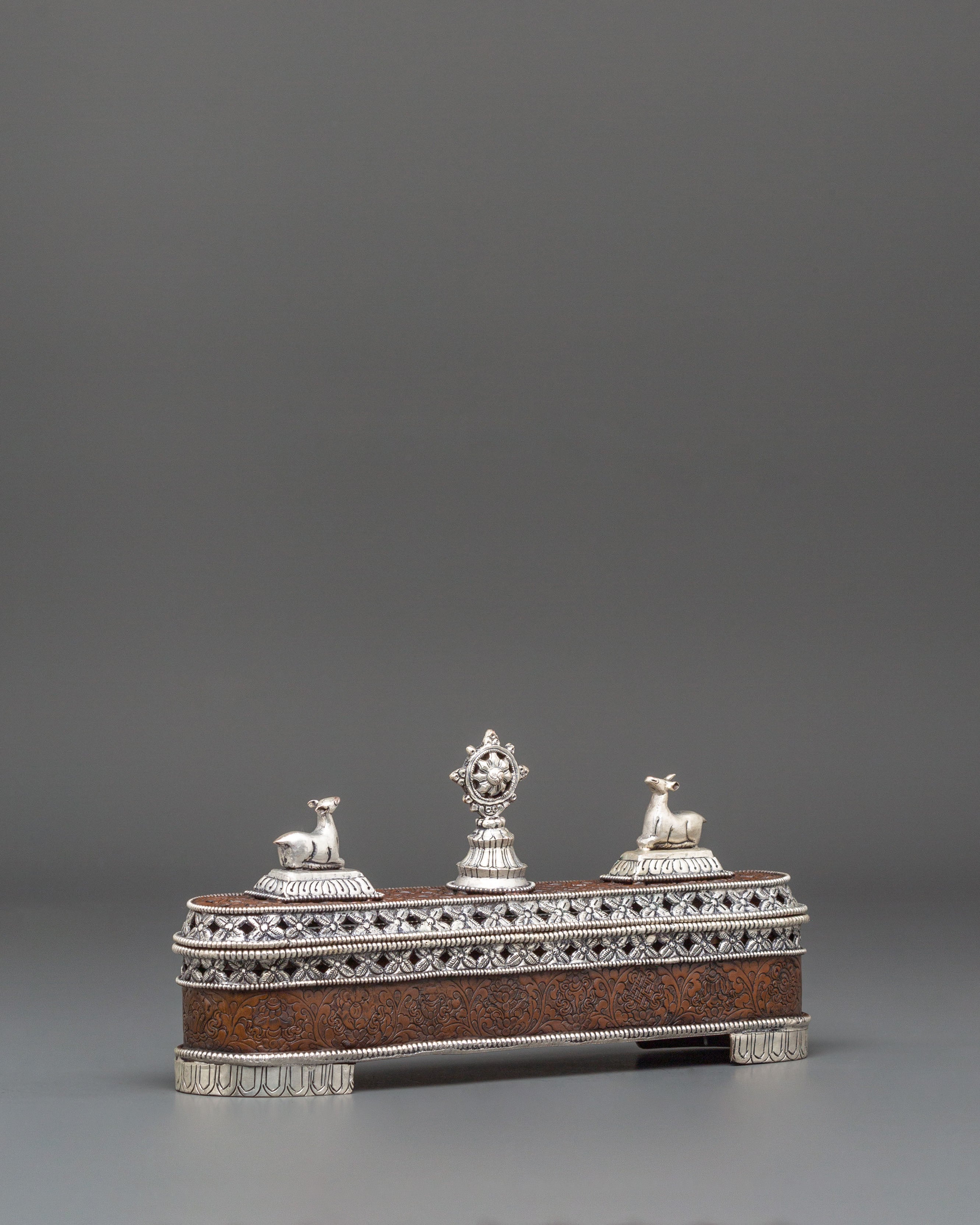Handmade Silver Plated Incense Burner | Symbol of Peace