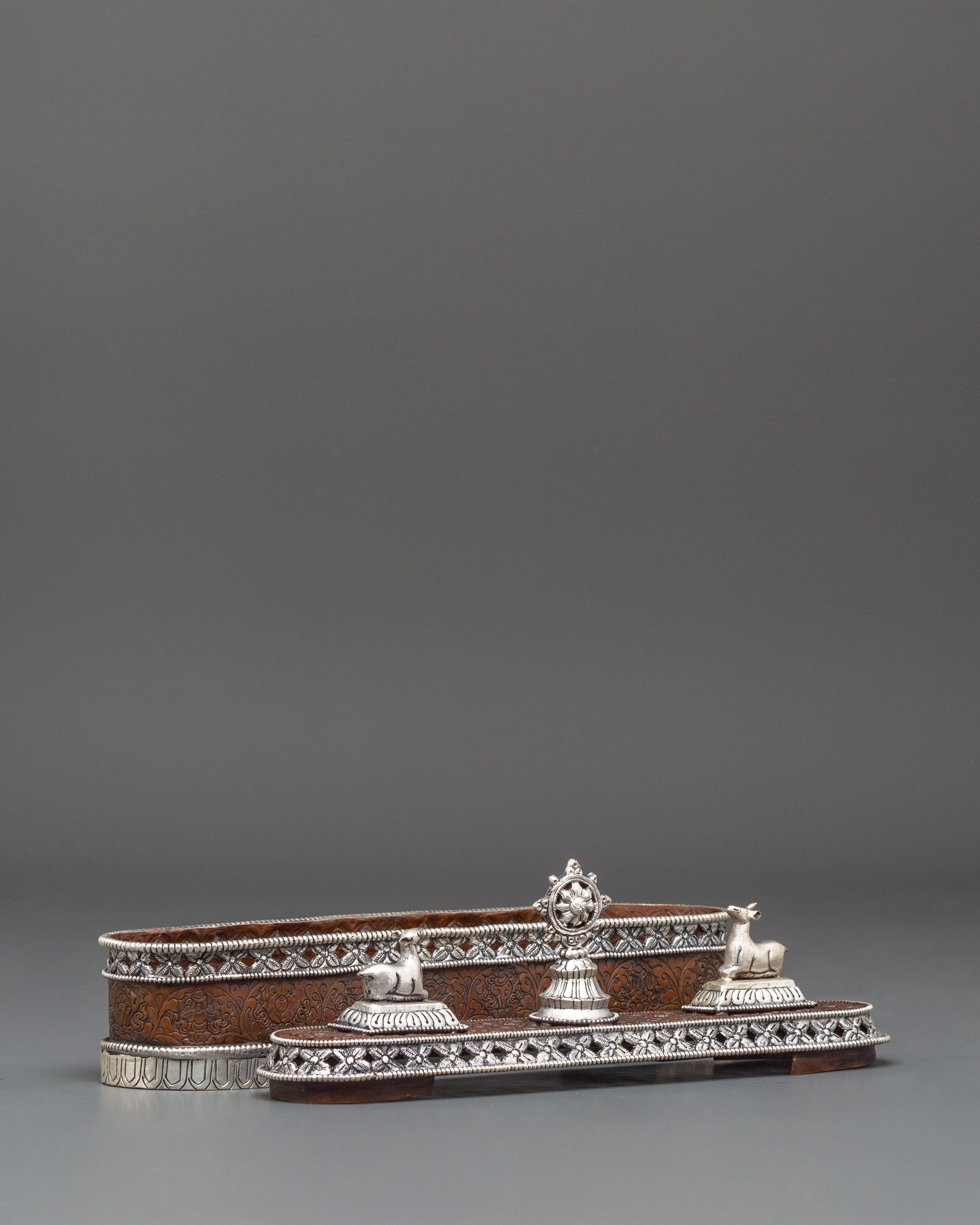 Handmade Silver Plated Incense Burner | Symbol of Peace