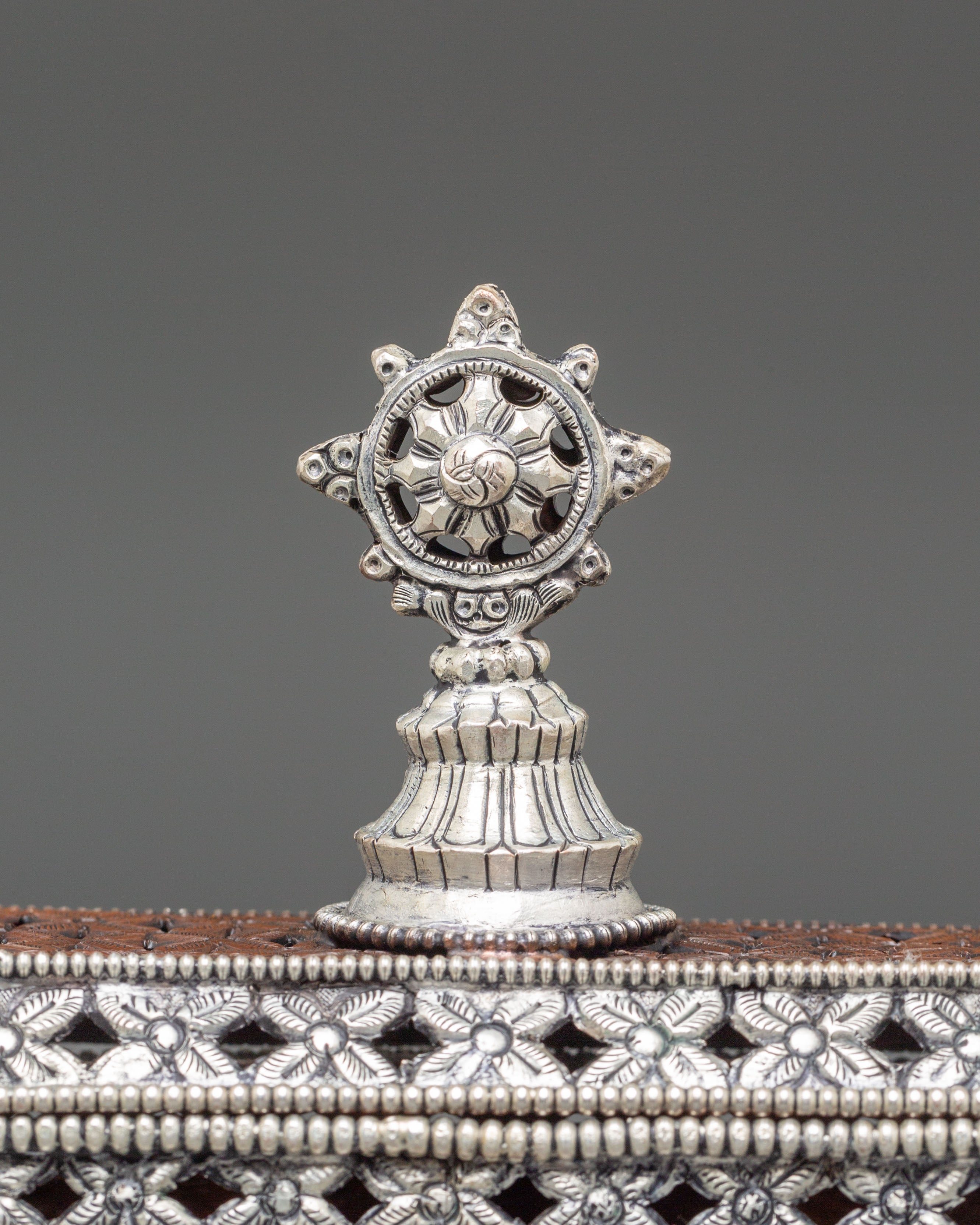Handmade Silver Plated Incense Burner | Symbol of Peace