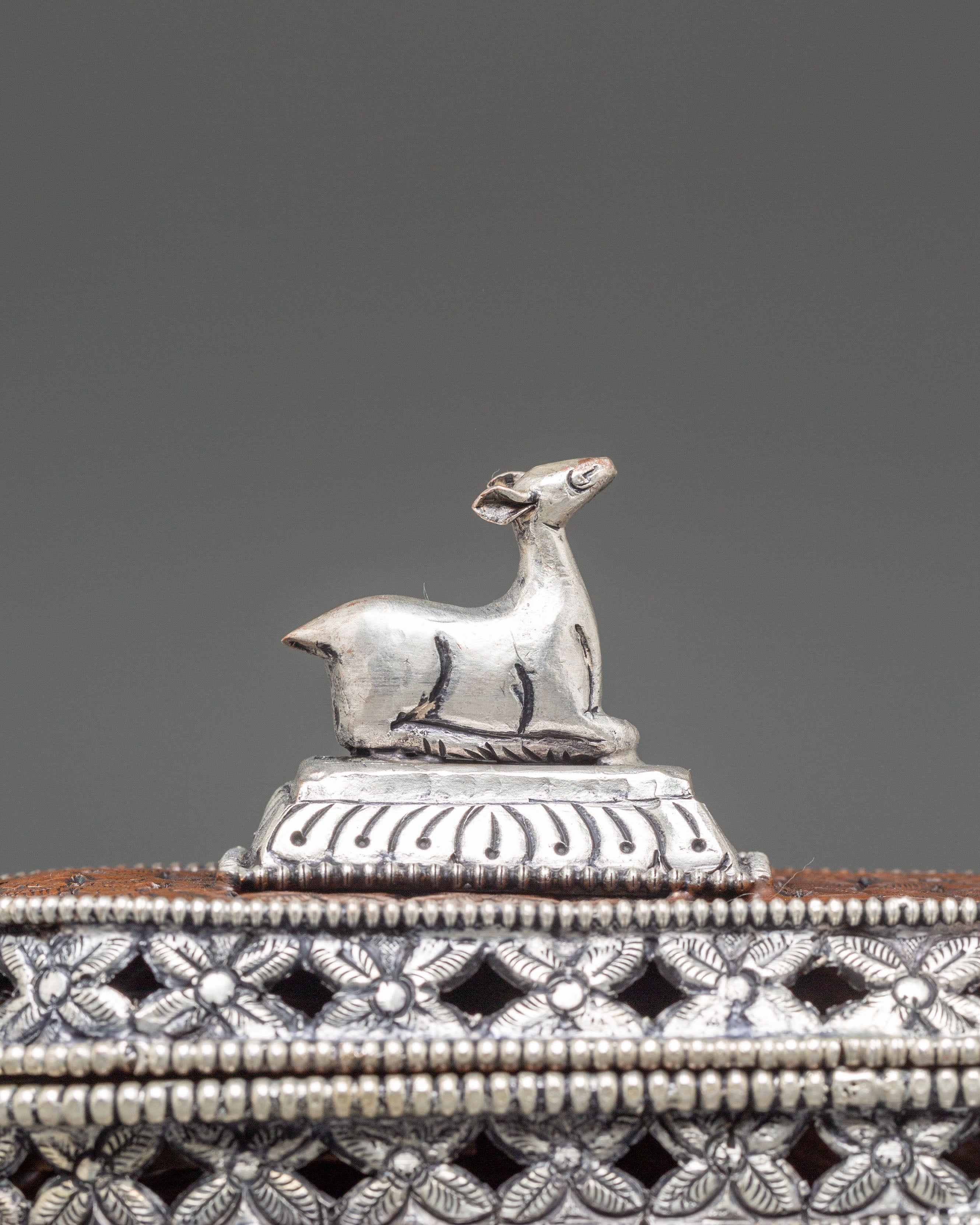 Handmade Silver Plated Incense Burner | Symbol of Peace
