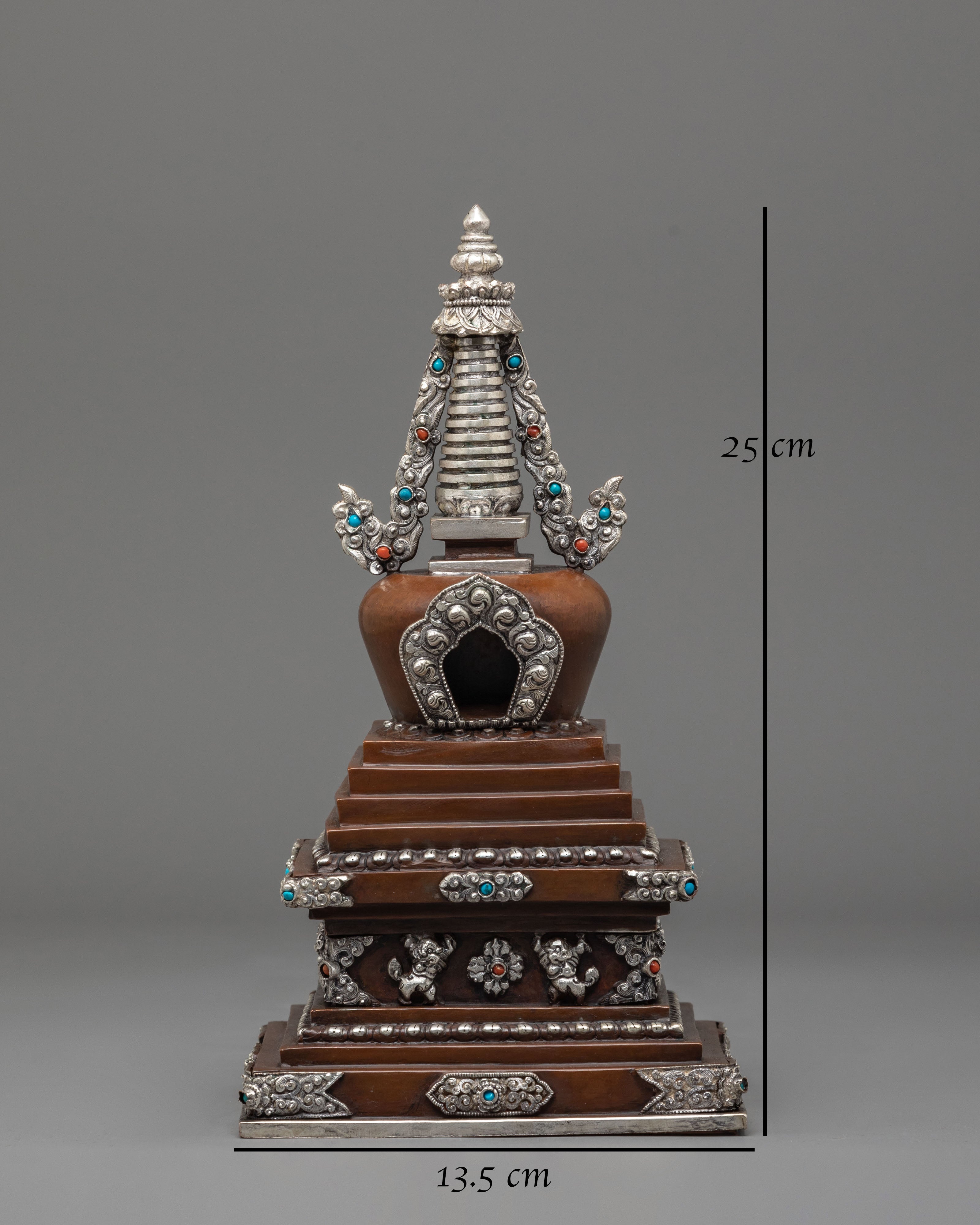 Himalayan Ritual Stupa | Symbol of Enlightenment and Spiritual Awakening