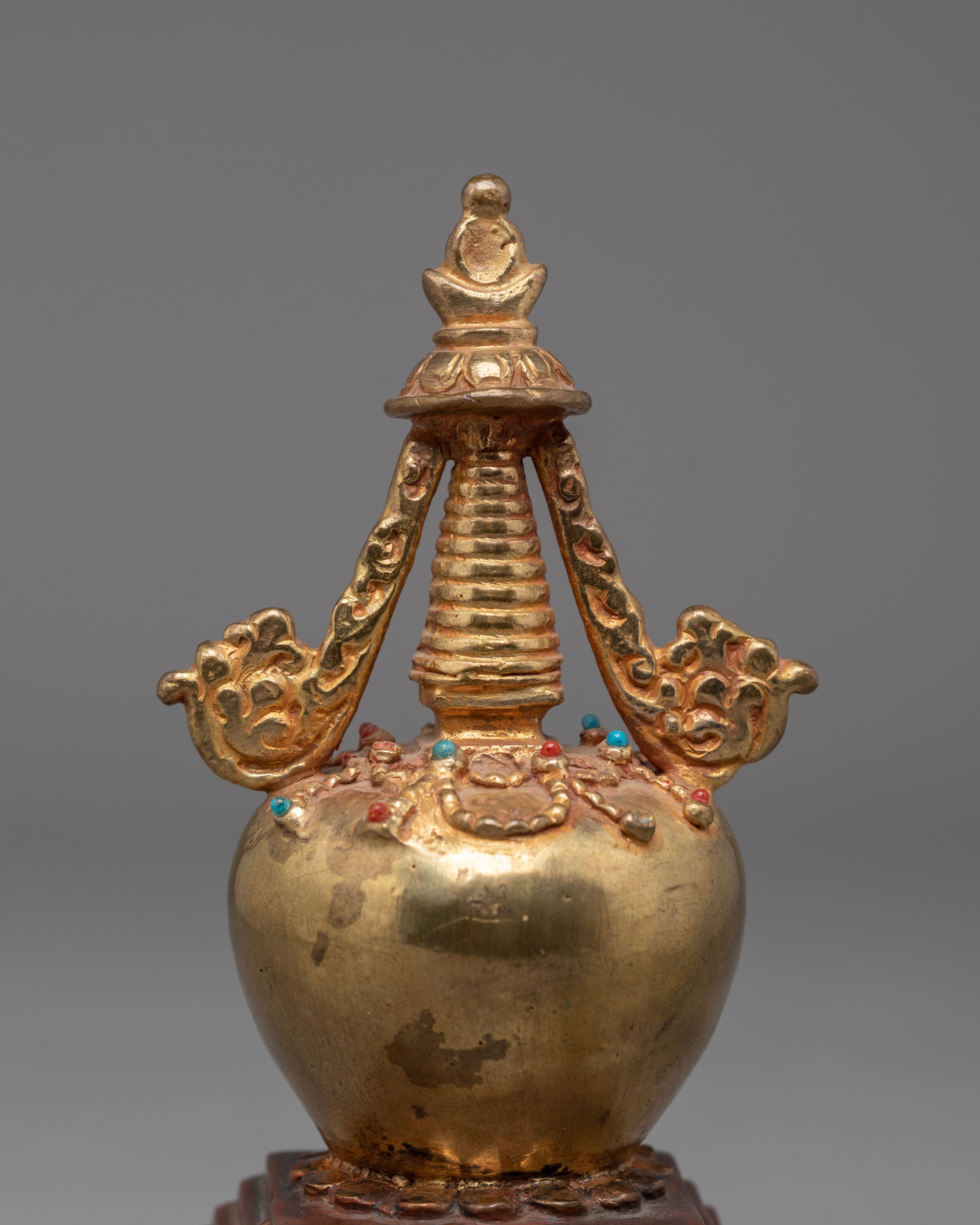 Handmade Tibetan Stupa For Decor | Buddhist Symbol of Enlightenment