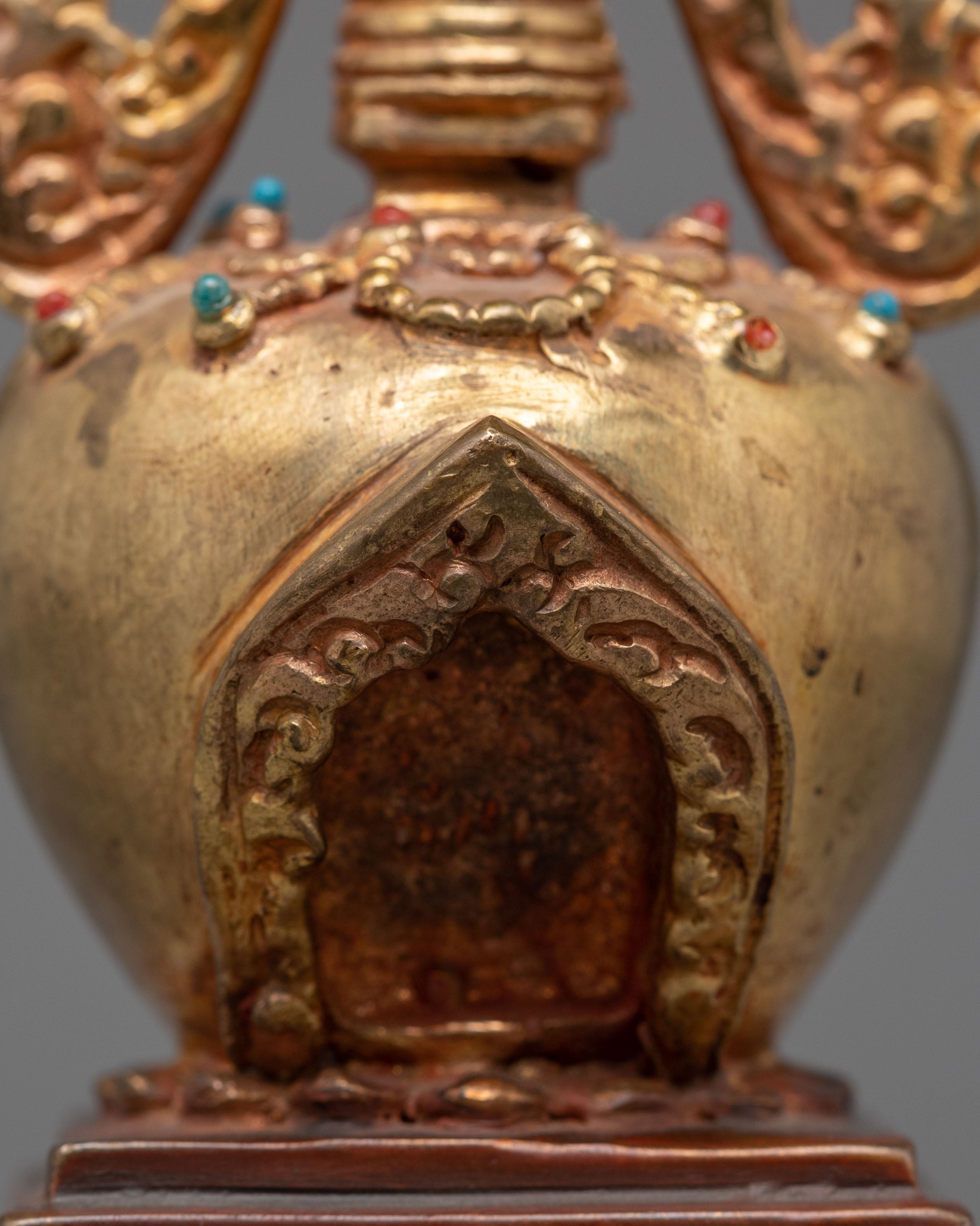 Handmade Tibetan Stupa For Decor | Buddhist Symbol of Enlightenment