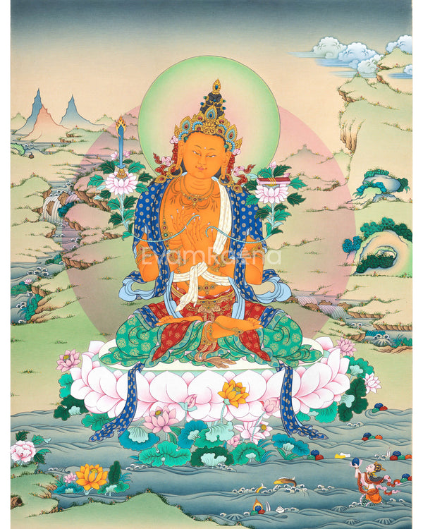 Manjushri Thangka | Buddha Manjushri | Himalayan Art