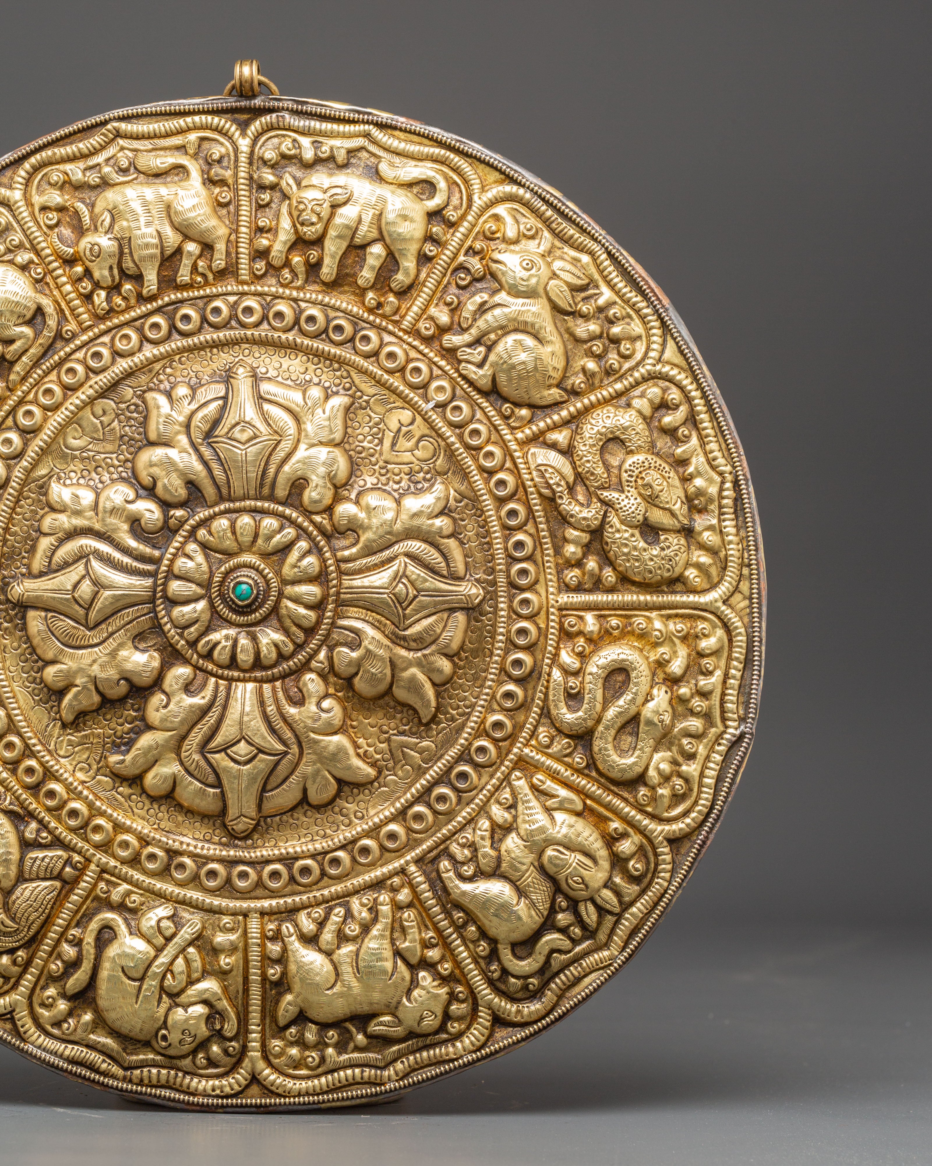 12 Zodiac Animals Signs Wall Hanging | Symbol of Fortune