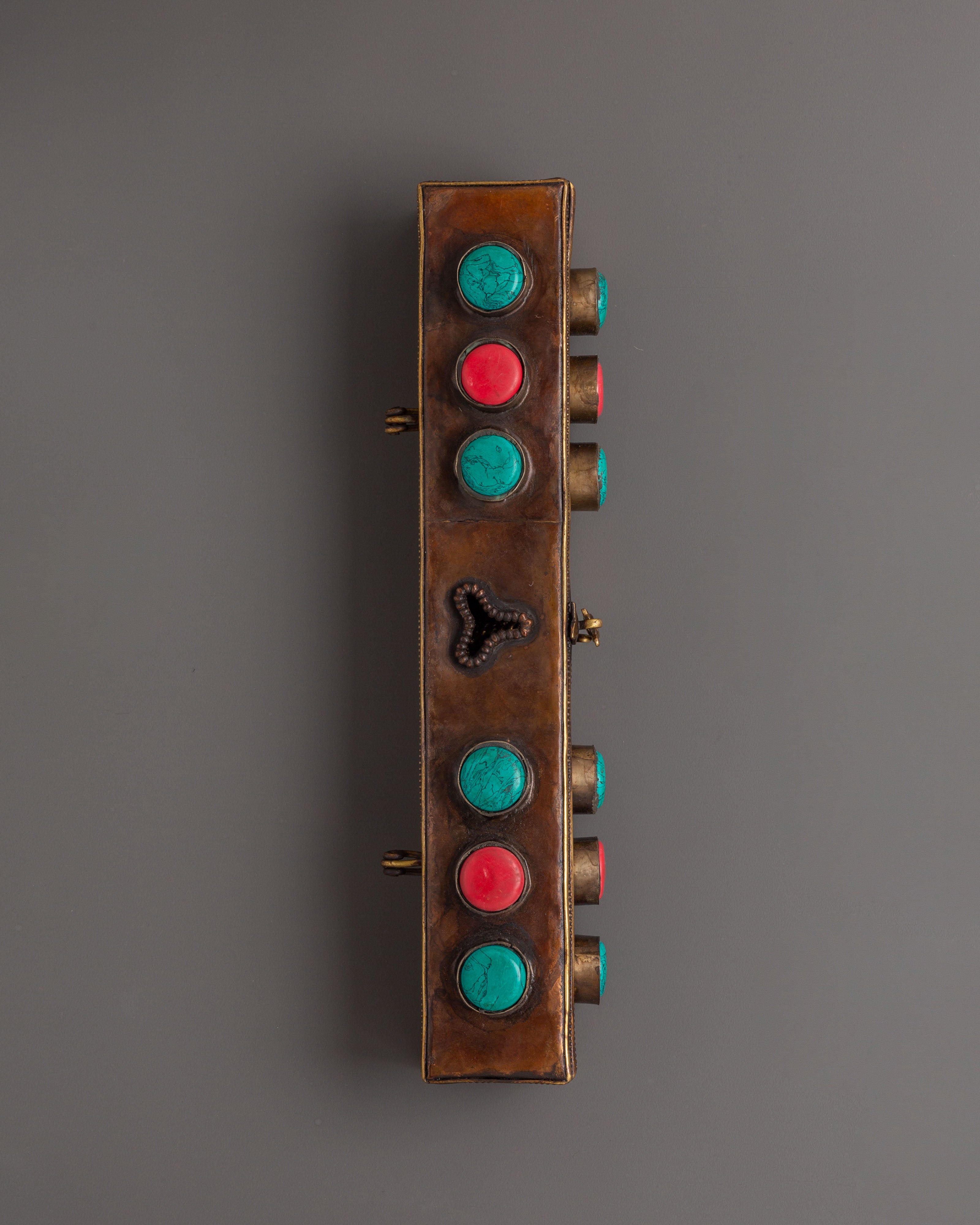 Tibetan Phurba with Box | Sacred Ritual Dagger