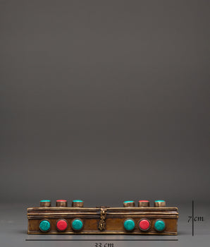 Tibetan Phurba with Box | Sacred Ritual Dagger