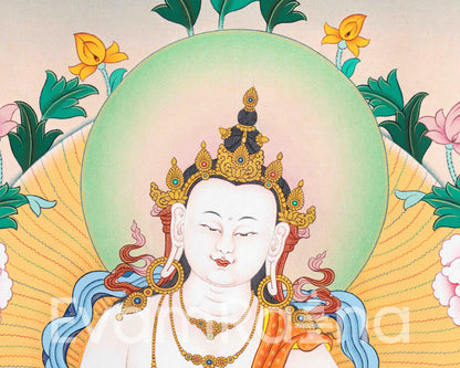 Vajrasattva's Blessings in Art | High Quality Print for Inner Purification | Wall Decors