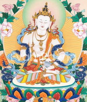 Vajrasattva's Blessings in Art | High Quality Print for Inner Purification | Wall Decors