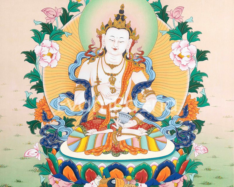 Vajrasattva's Blessings in Art | High Quality Print for Inner Purification | Wall Decors