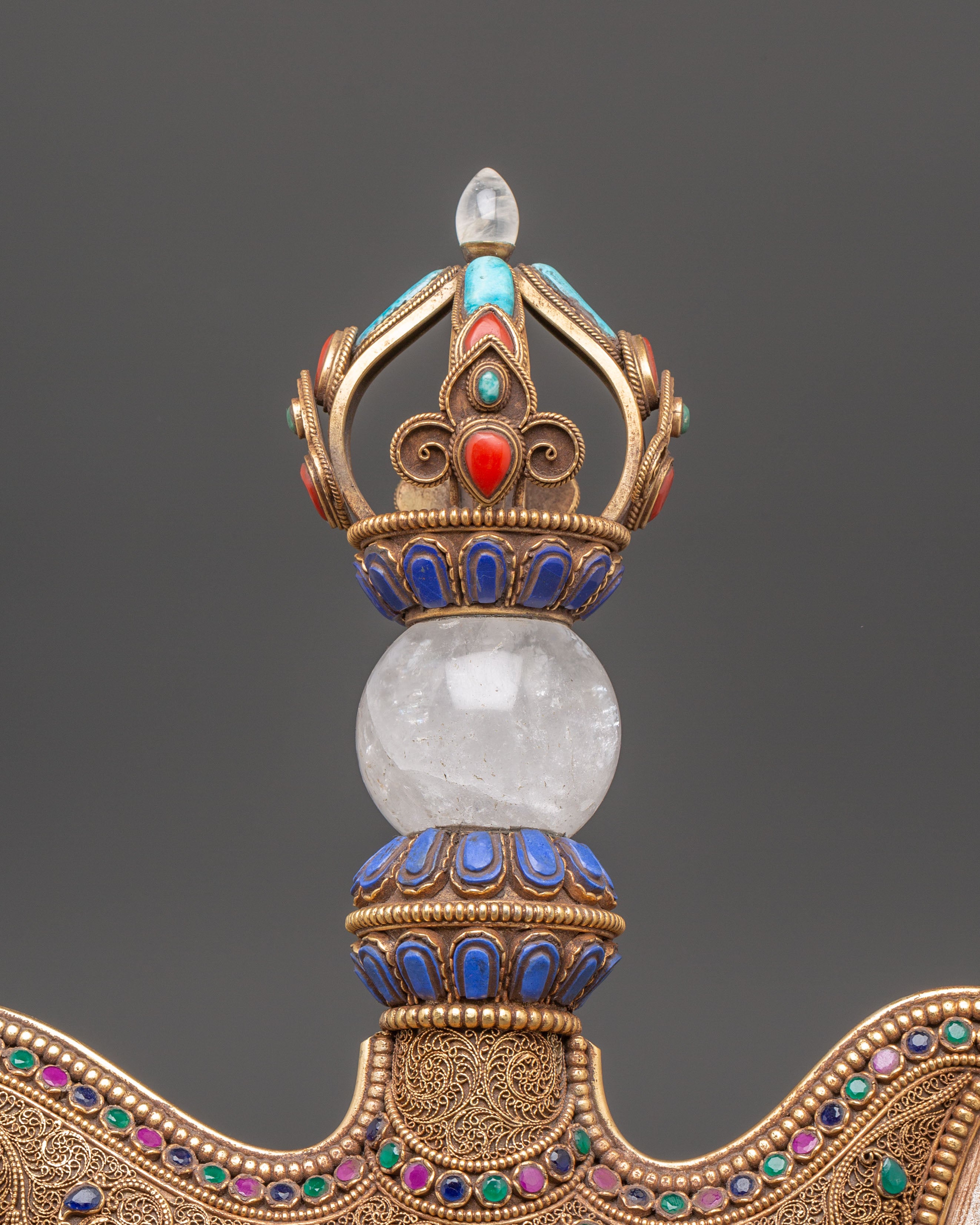 Kartika Symbolic Ritual Knife | Sacred Tibetan Buddhist Tool